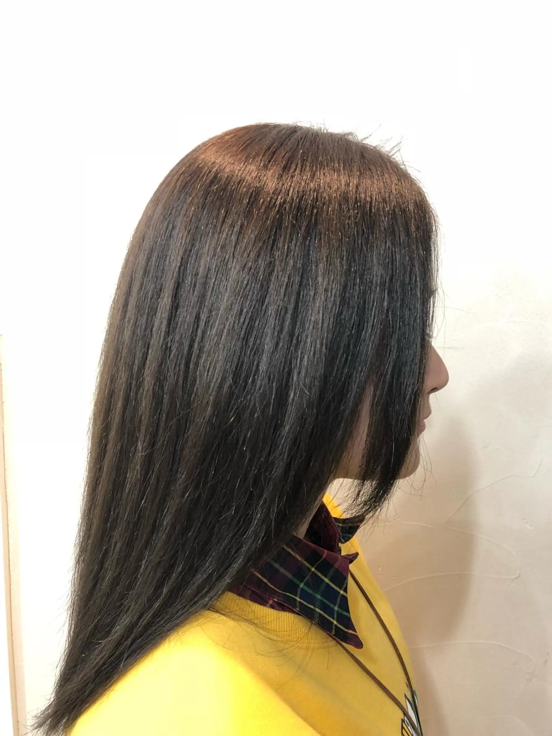 ロング カラー アッシュ アッシュグレー アッシュグレージュ グレージュ カ レラのヘアスタイル