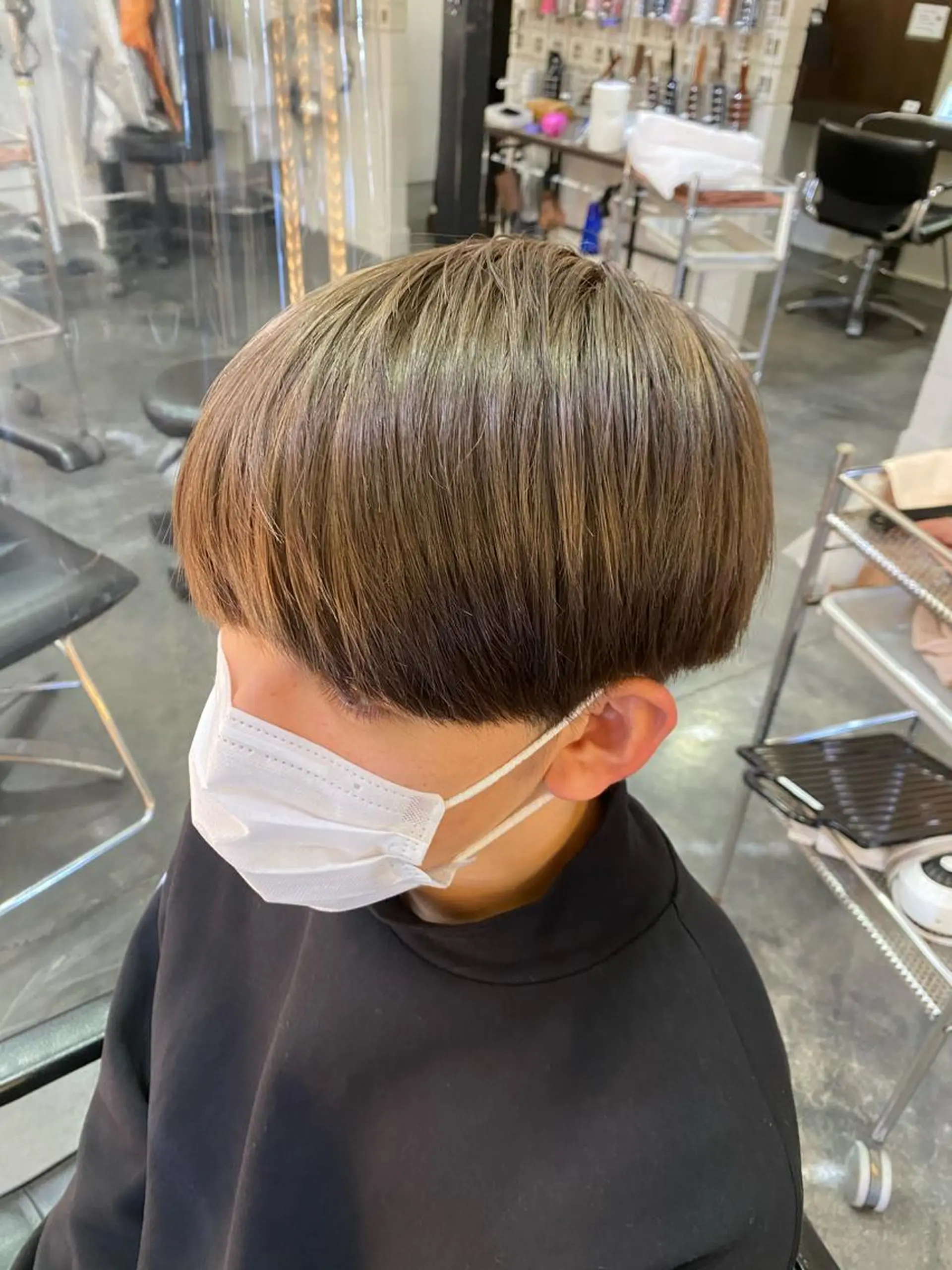 カラー メンズ カット ヘアカラー 丹生 滉太のヘアスタイル