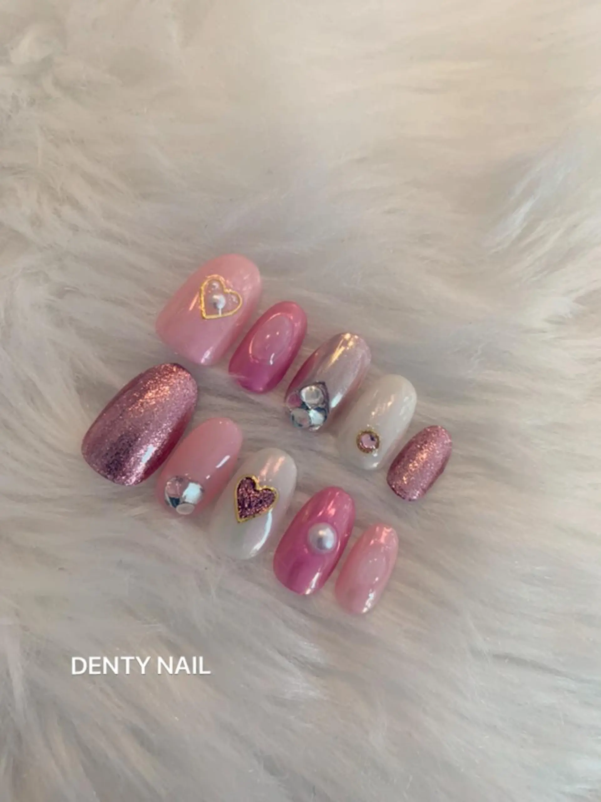 ネイル ピンク DENTY NAIL所属・DENTY NAIL -ArtRoom-のネイルデザイン