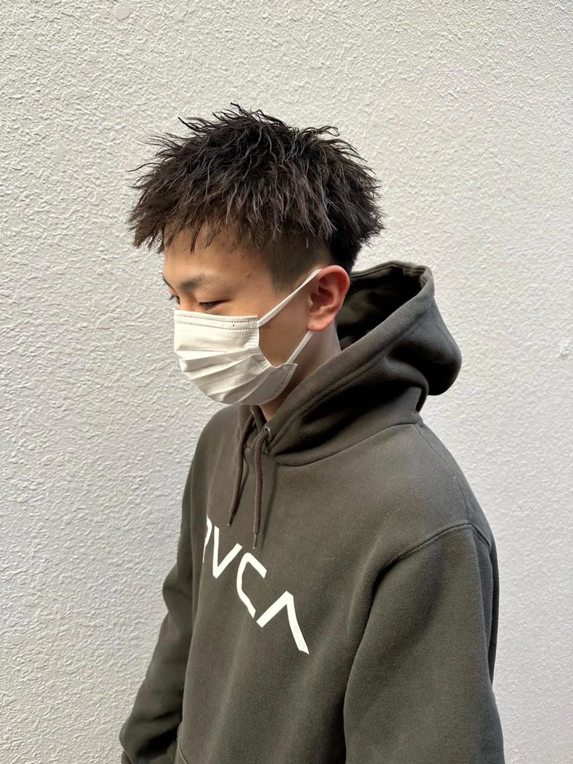 パーマ メンズ カット パーマ ハマベ イクト FLORENのヘアスタイル