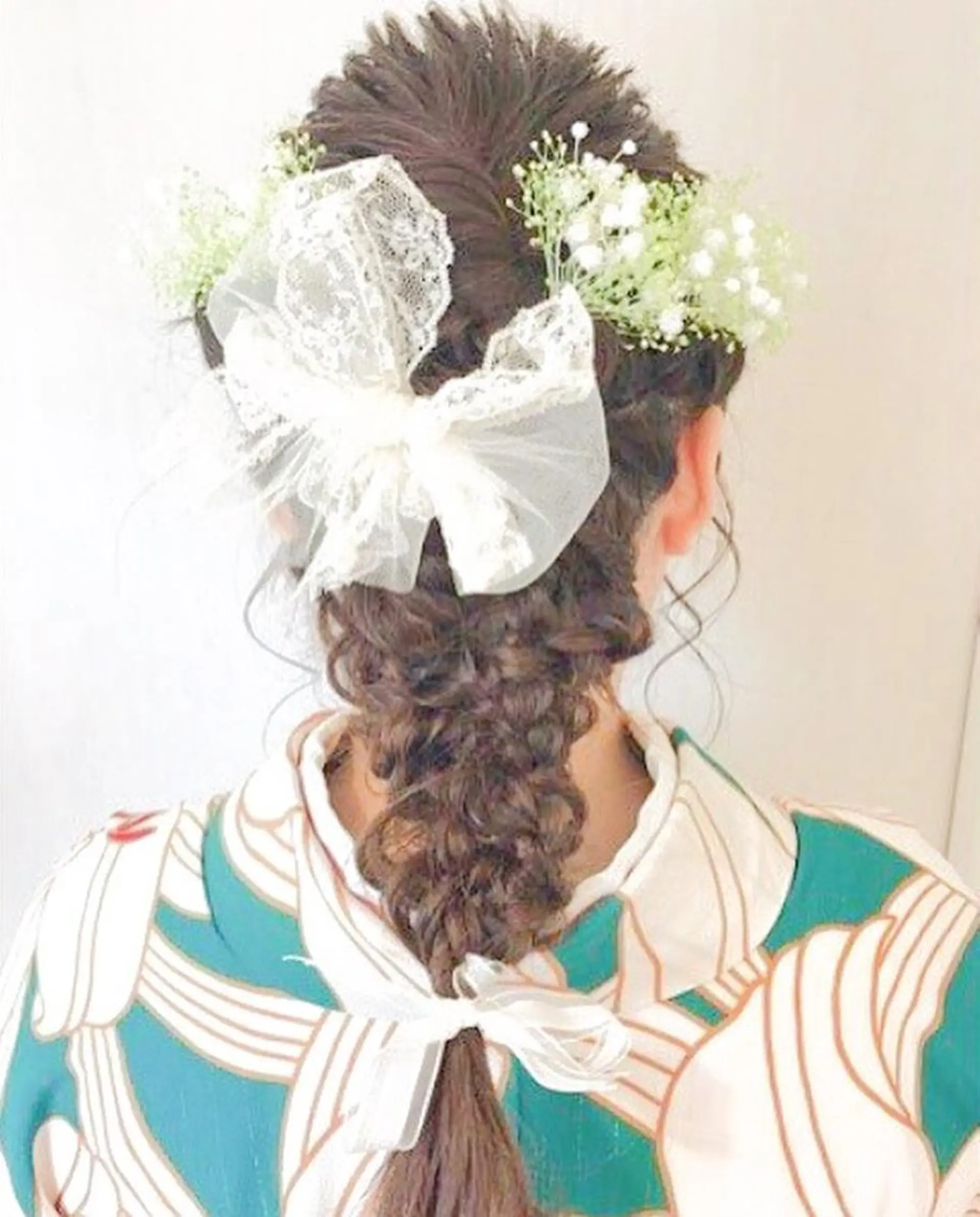 セミロング ヘアアレンジ .. meiのヘアスタイル