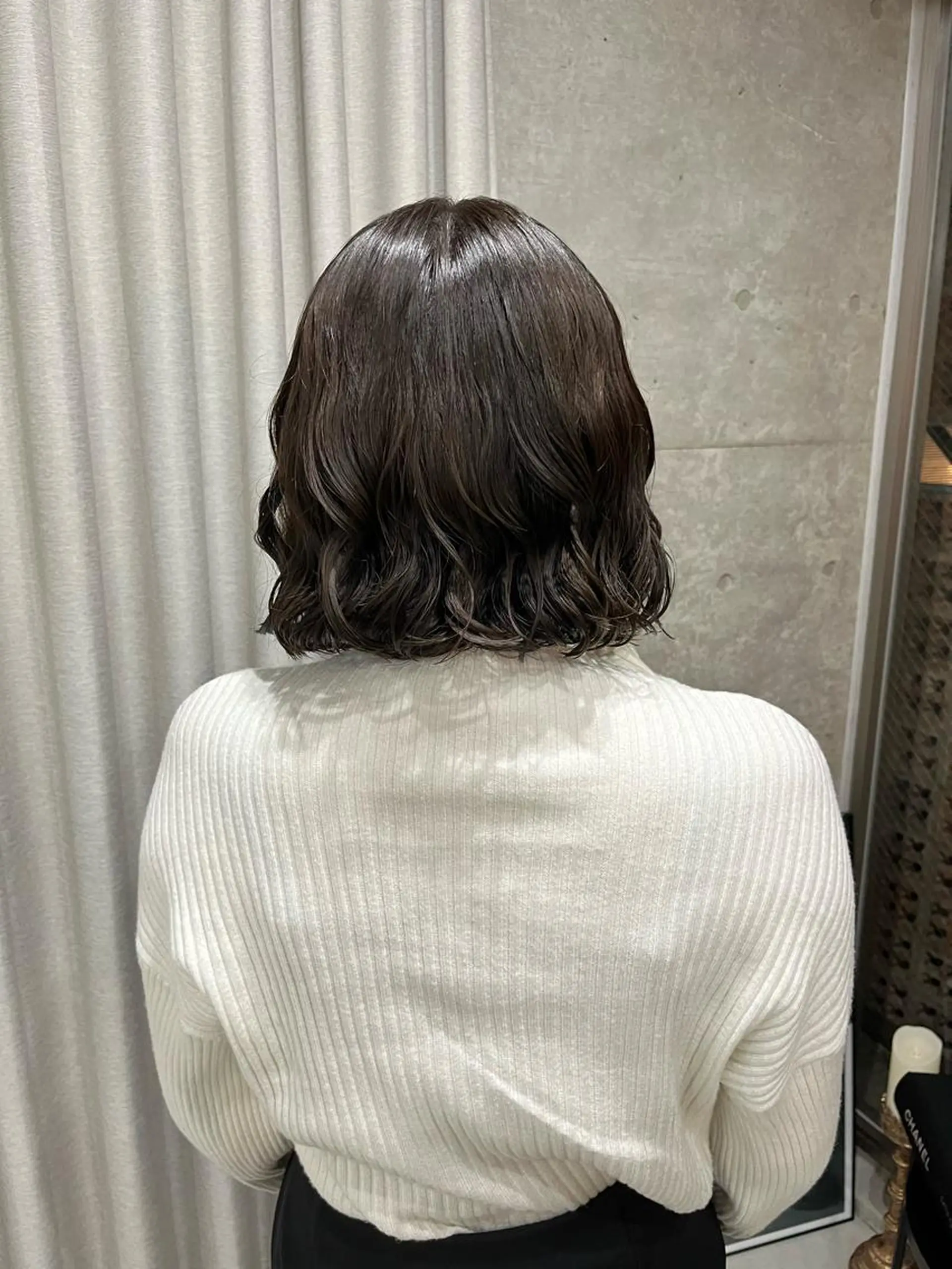 ショート パーマ カット パーマ ロングパーマ木村 ボブパーマのヘアスタイル