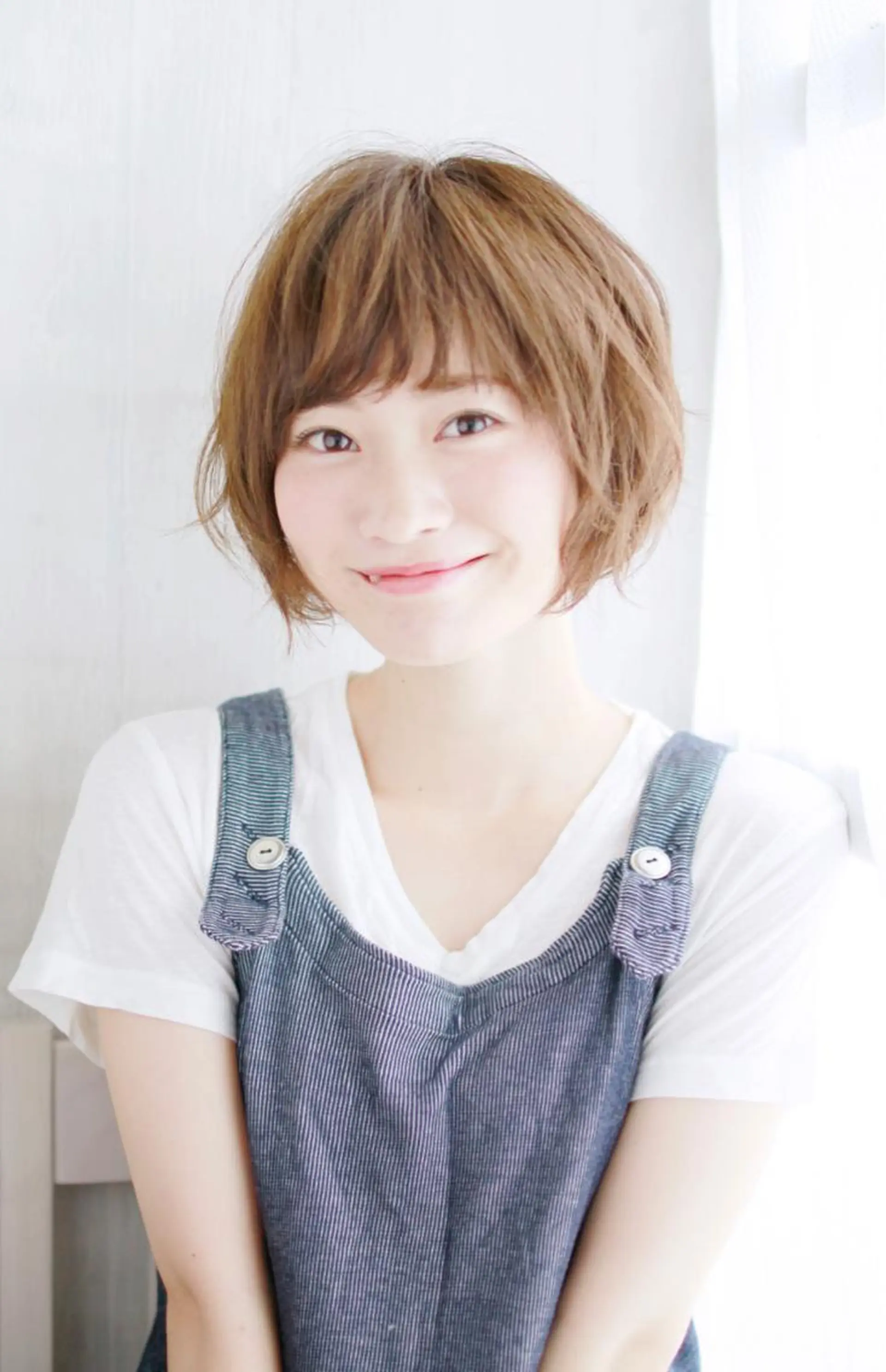 ミディアム パーマ ショートボブ ミディアムパーマ ボブ 🌼🍀elu高 橋康太郎🍀🌼のヘアスタイル