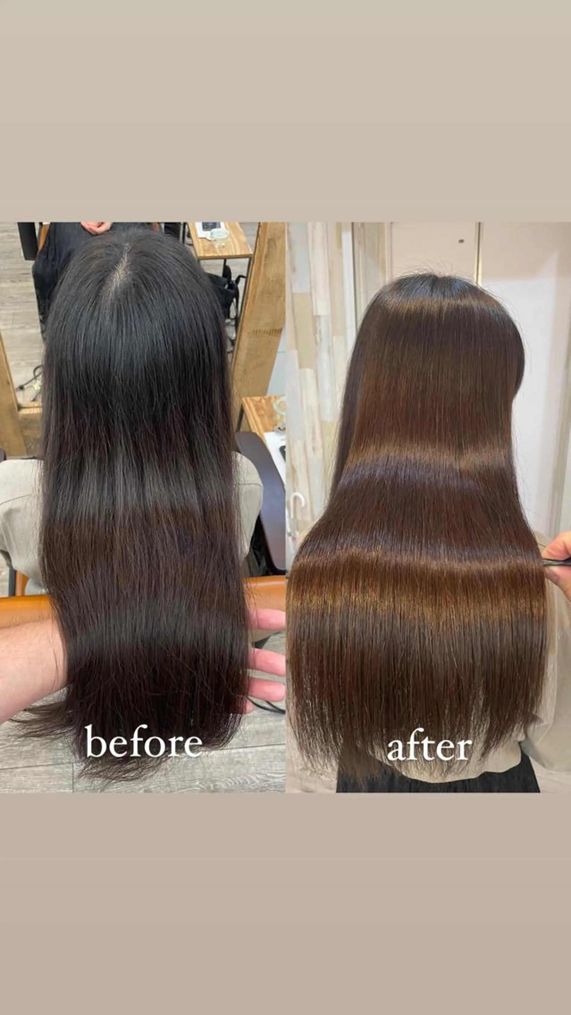 ロング HIKARU副店長/ ✨️髪質改善のヘアスタイル