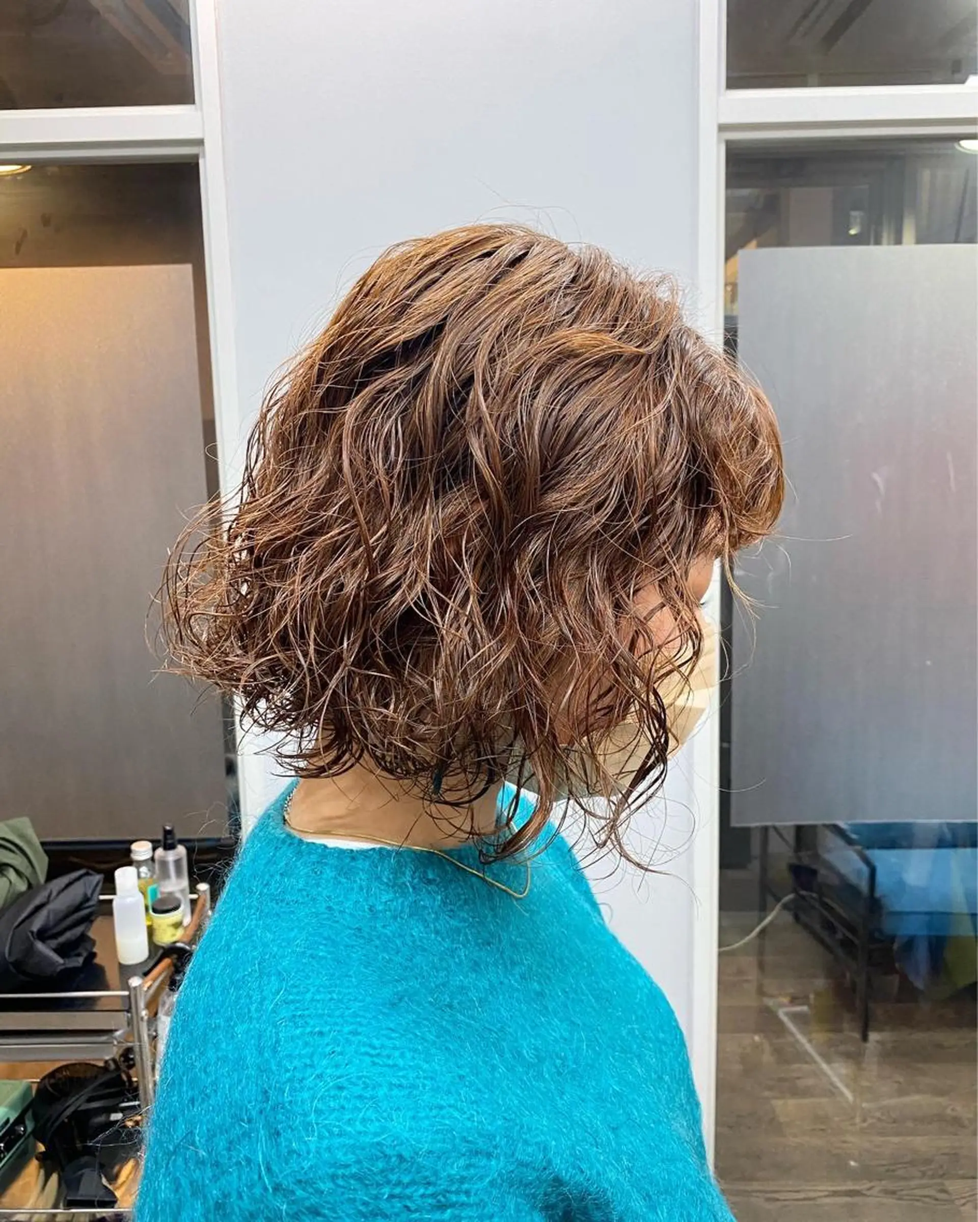 ショート パーマ 低ダメージパーマ ケアパーマ/武田明大のヘアスタイル