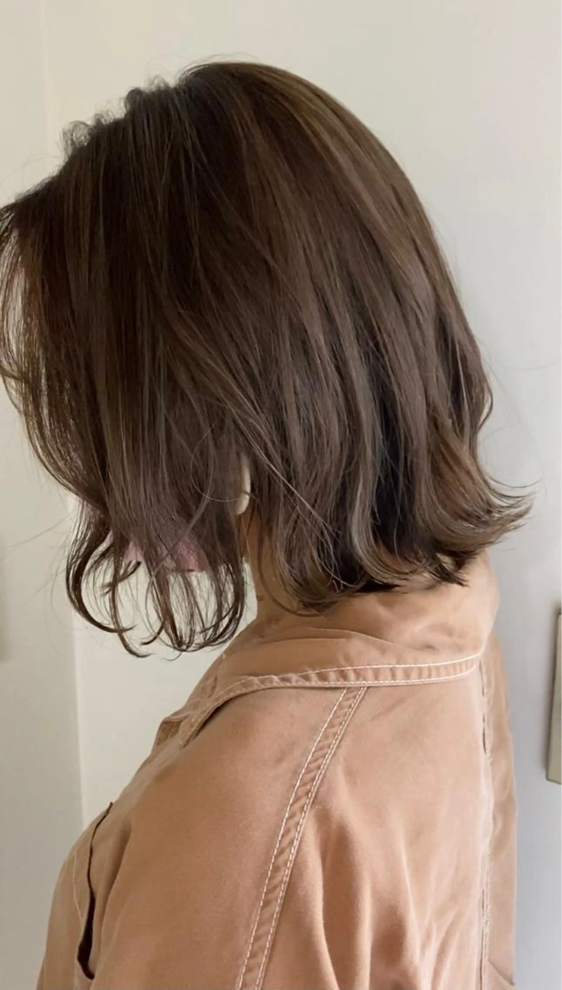 ミディアム カラー 🌼yuna🌼 pagesのヘアスタイル