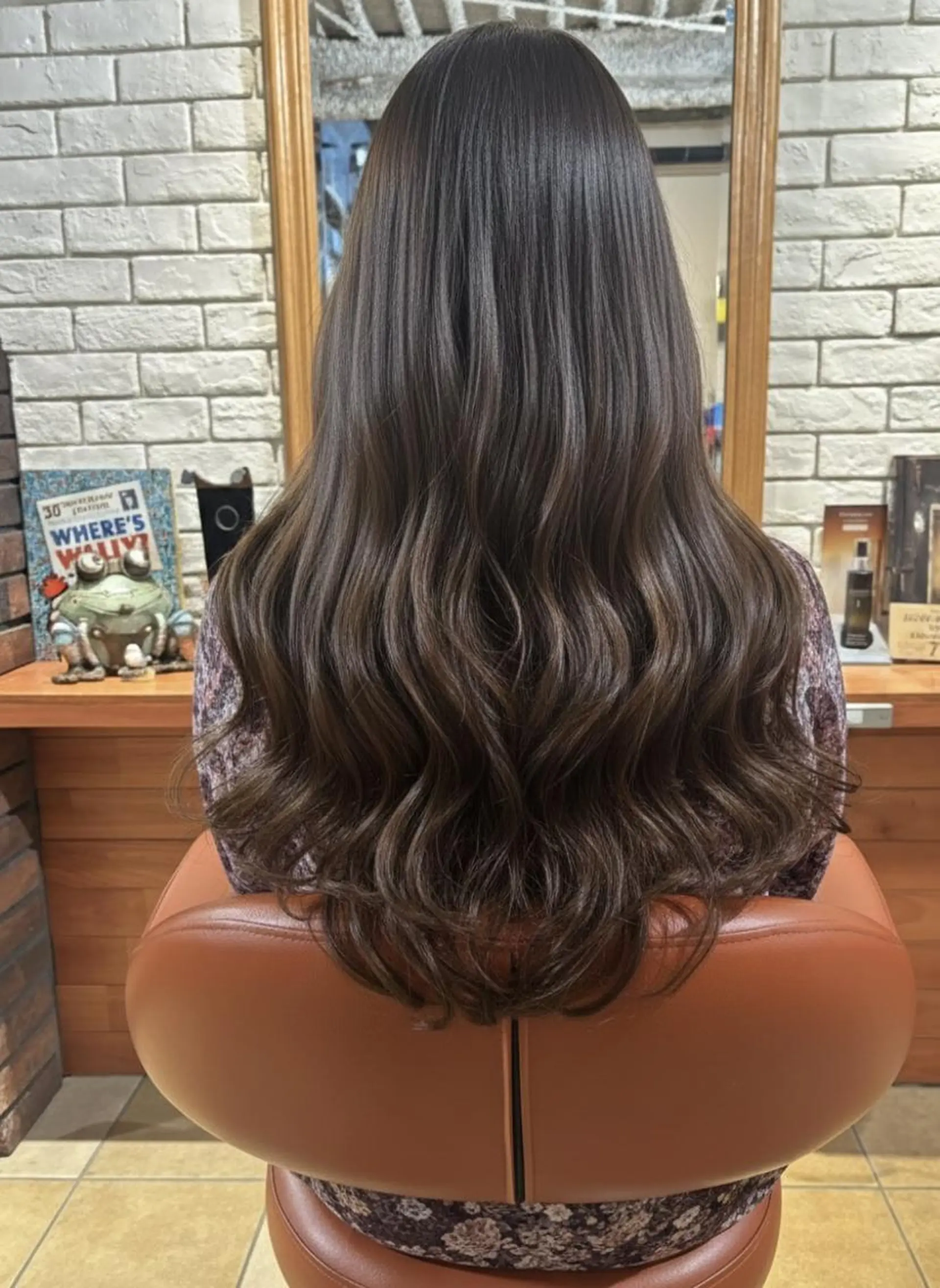 ロング カラー カット パーマ トリートメント ヘッドスパ flencia 丸 和博|カットのヘアスタイル