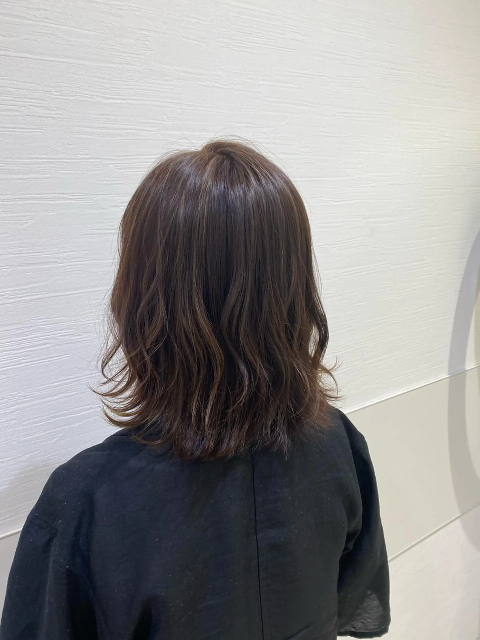 ミディアム カラー ナチュラル艶カラー 🤎maoのヘアスタイル