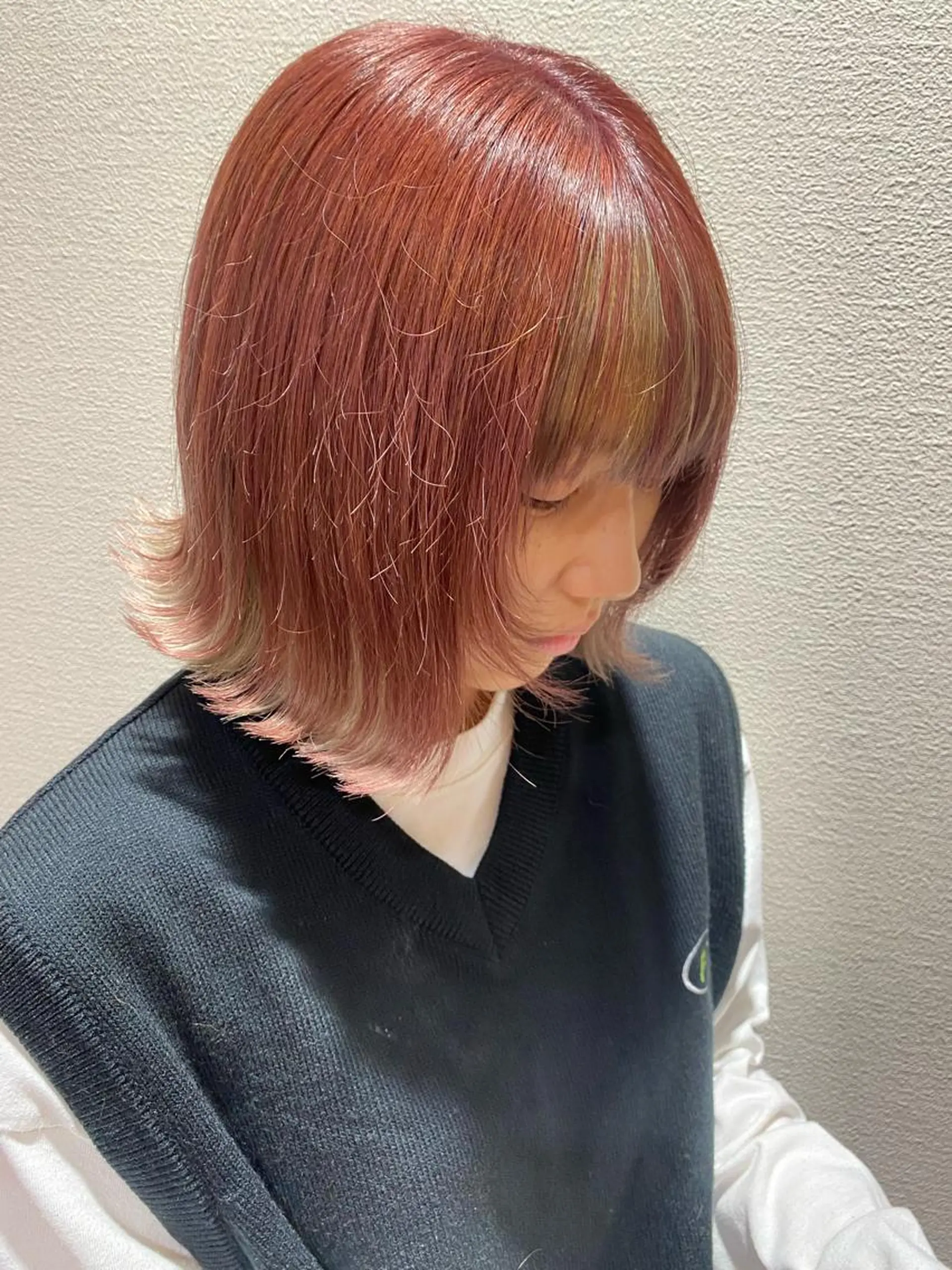 ショート カラー 似合わせレイヤー/ Wカラー🧸こころのヘアスタイル