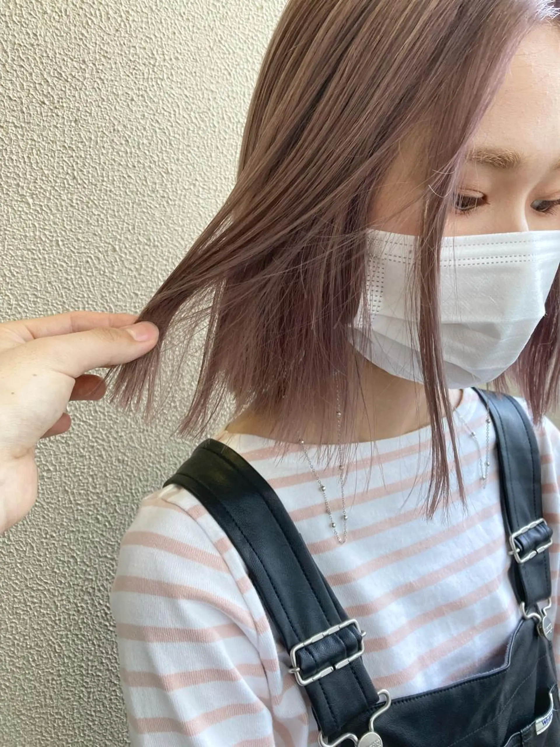 ミディアム ボブ ヘアカラー カラーリスト菅野 竜矢🌈のヘアスタイル