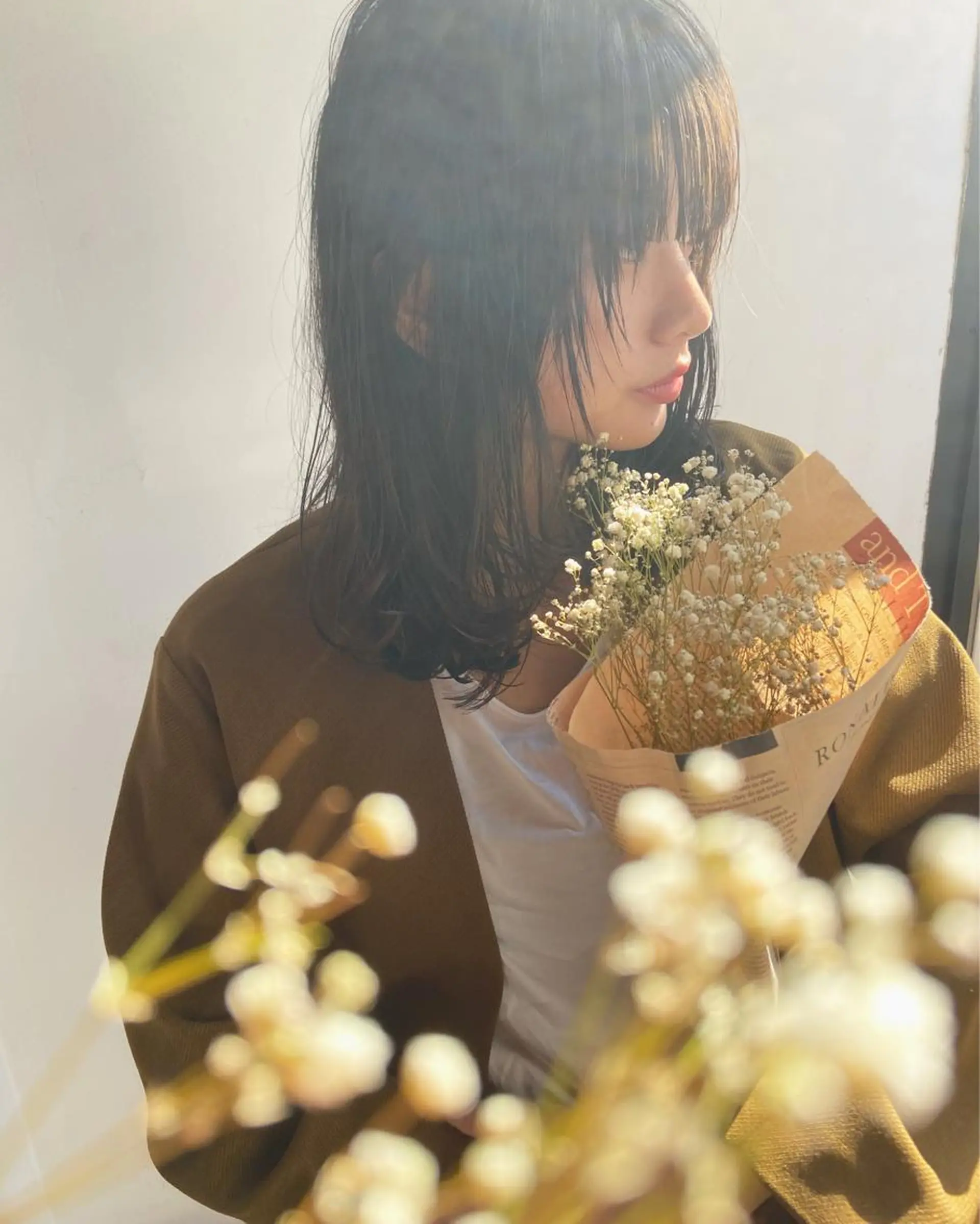 ミディアム ショート/ボブ /パーマ🌿柏原良亮のヘアスタイル