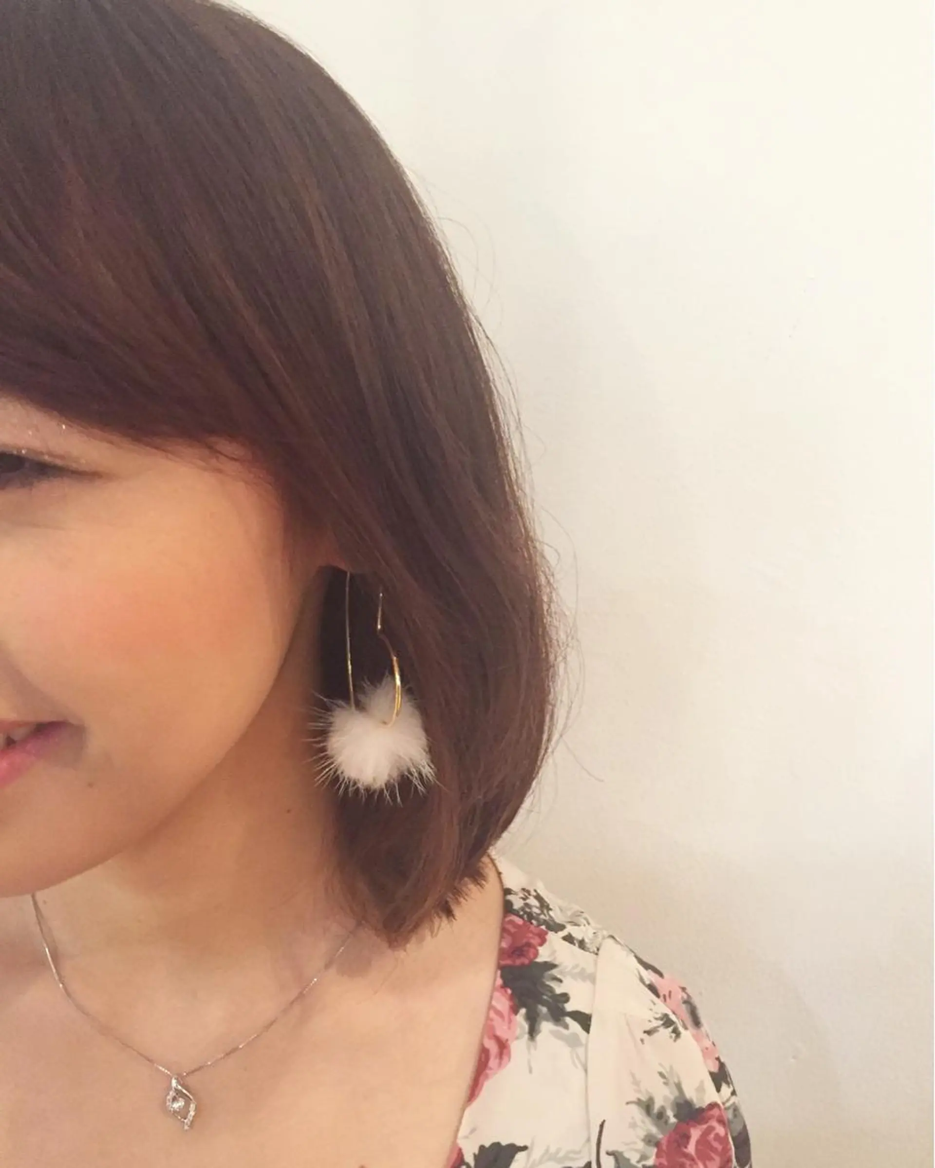 ミディアム カラー conne& ririのヘアスタイル