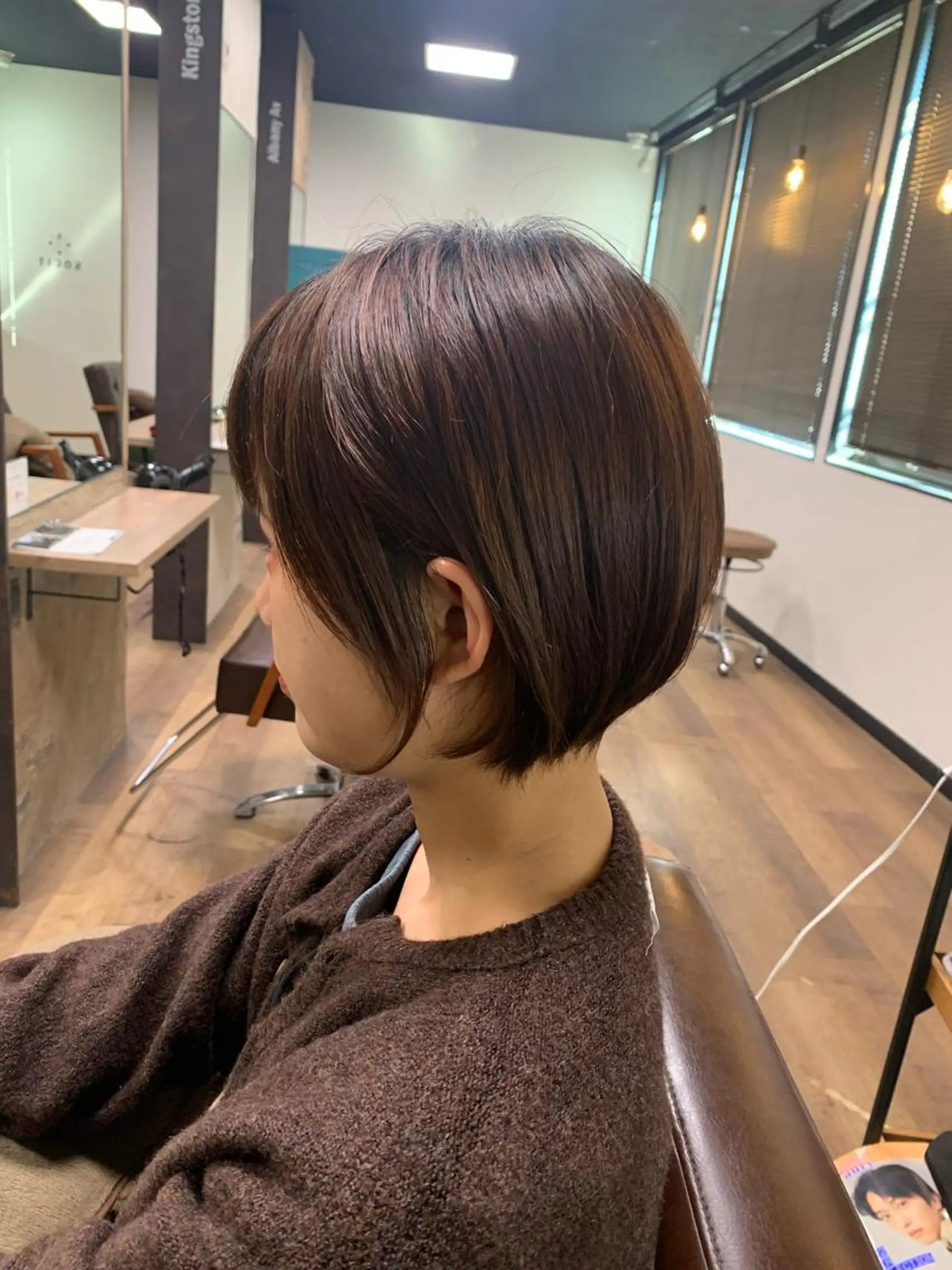 ショート 丸みショート ショートヘア 山﨑 大二郎のヘアスタイル