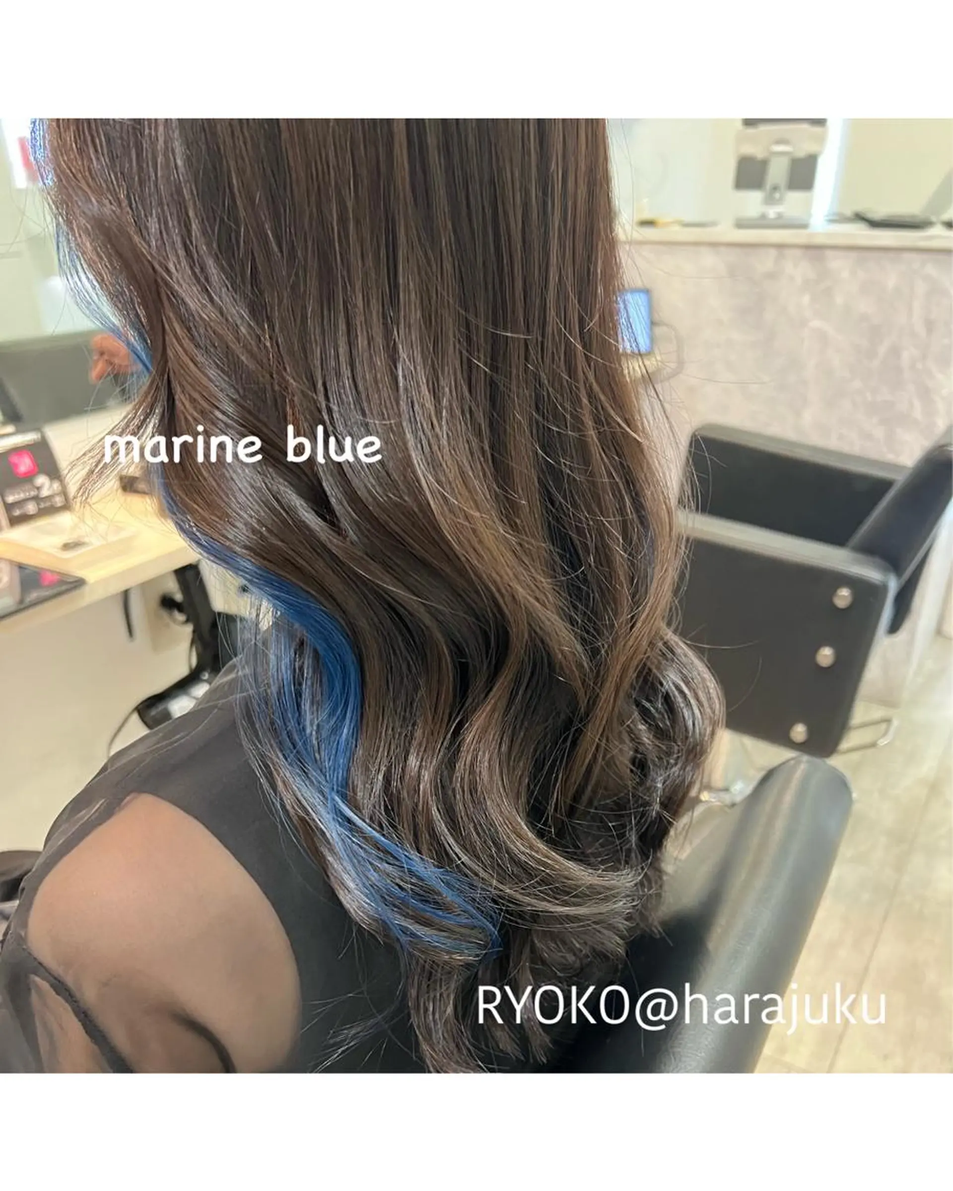 セミロング カラー ヘアカラー 🤍美髪×艶カラー RYOKO🤍のヘアスタイル