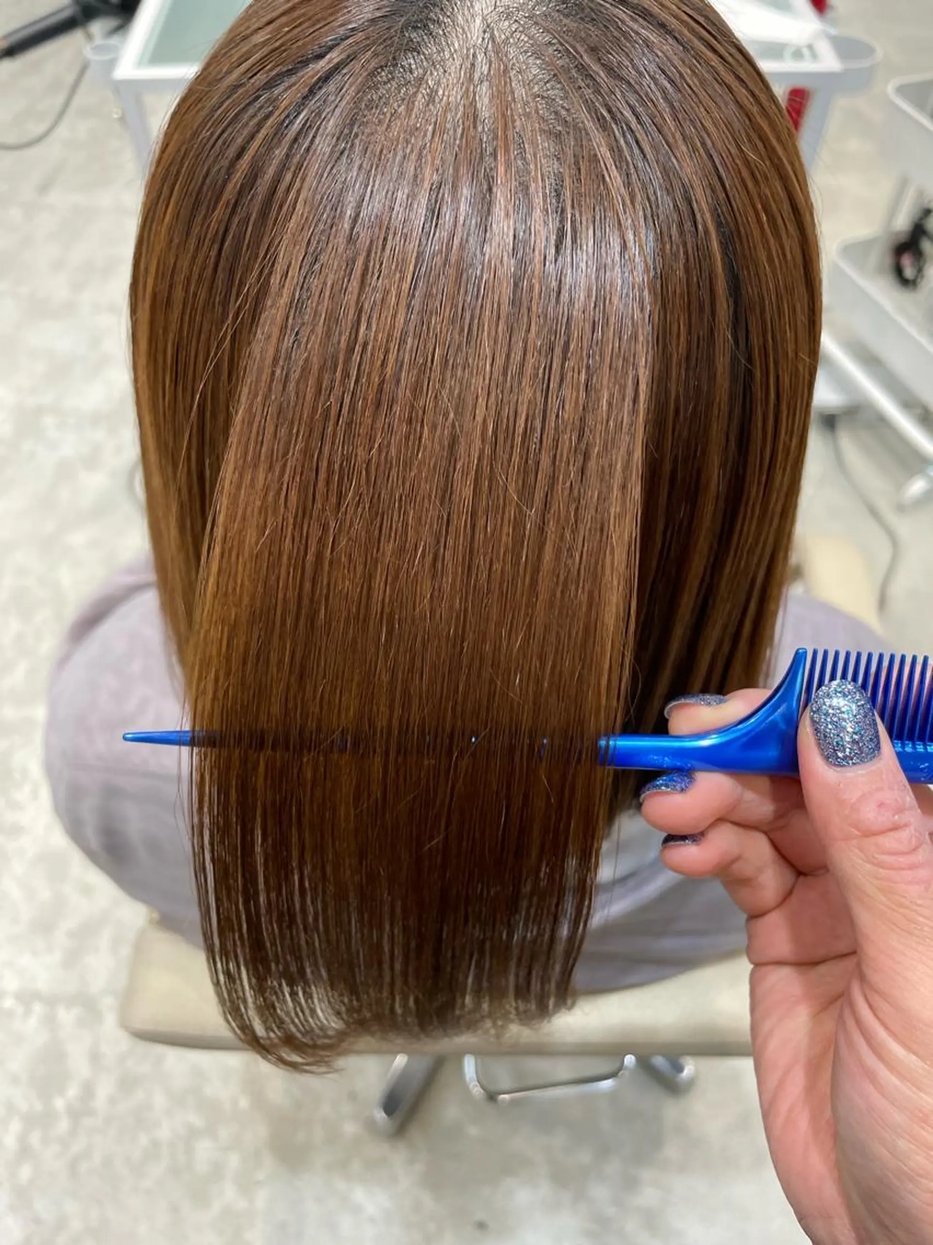 ショート 縮毛矯正 レイヤーカット Kinoのヘアスタイル