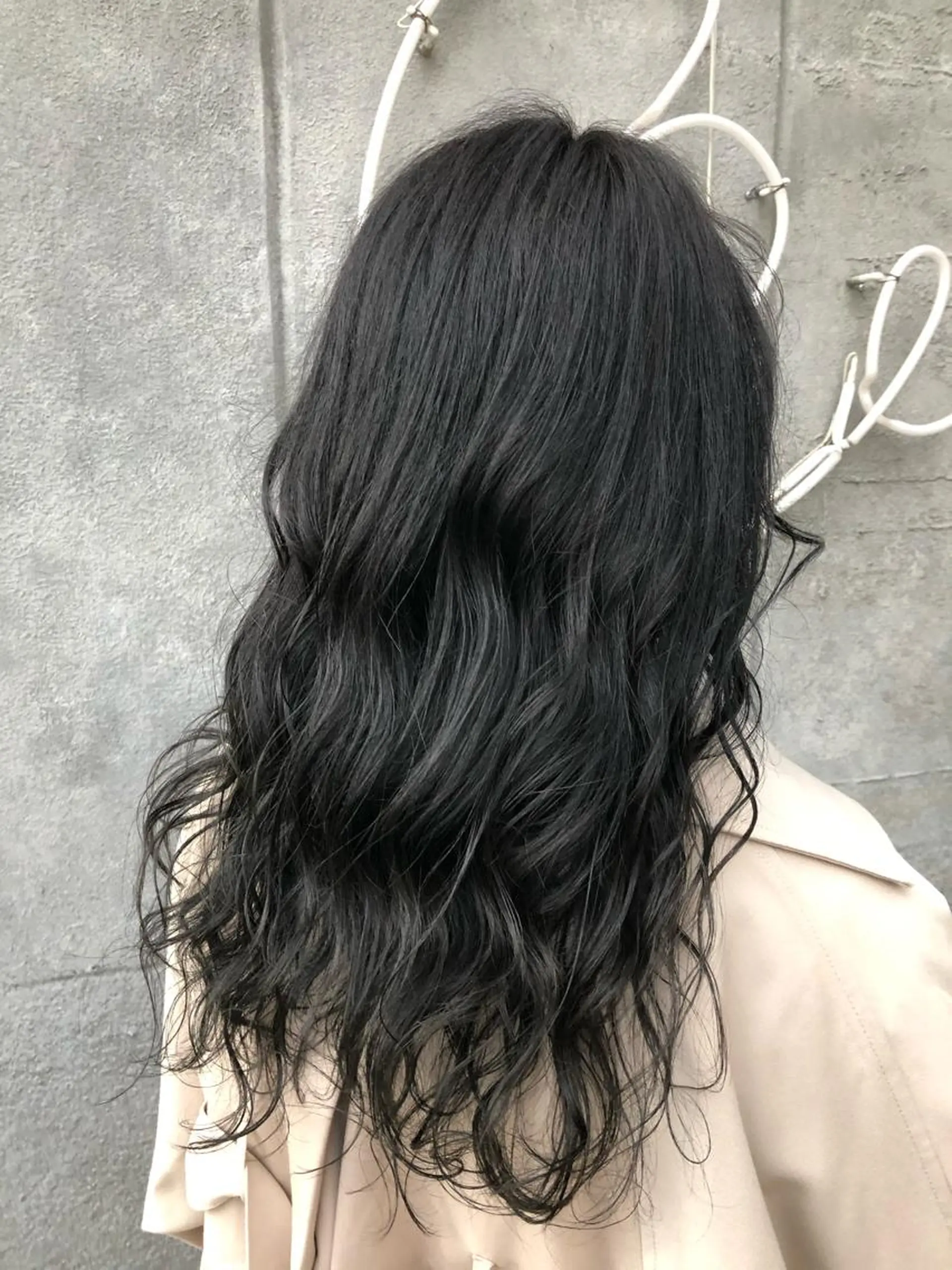 ロング ブリーチ毛矯正.髪質 改善.髪にドラマをのヘアスタイル