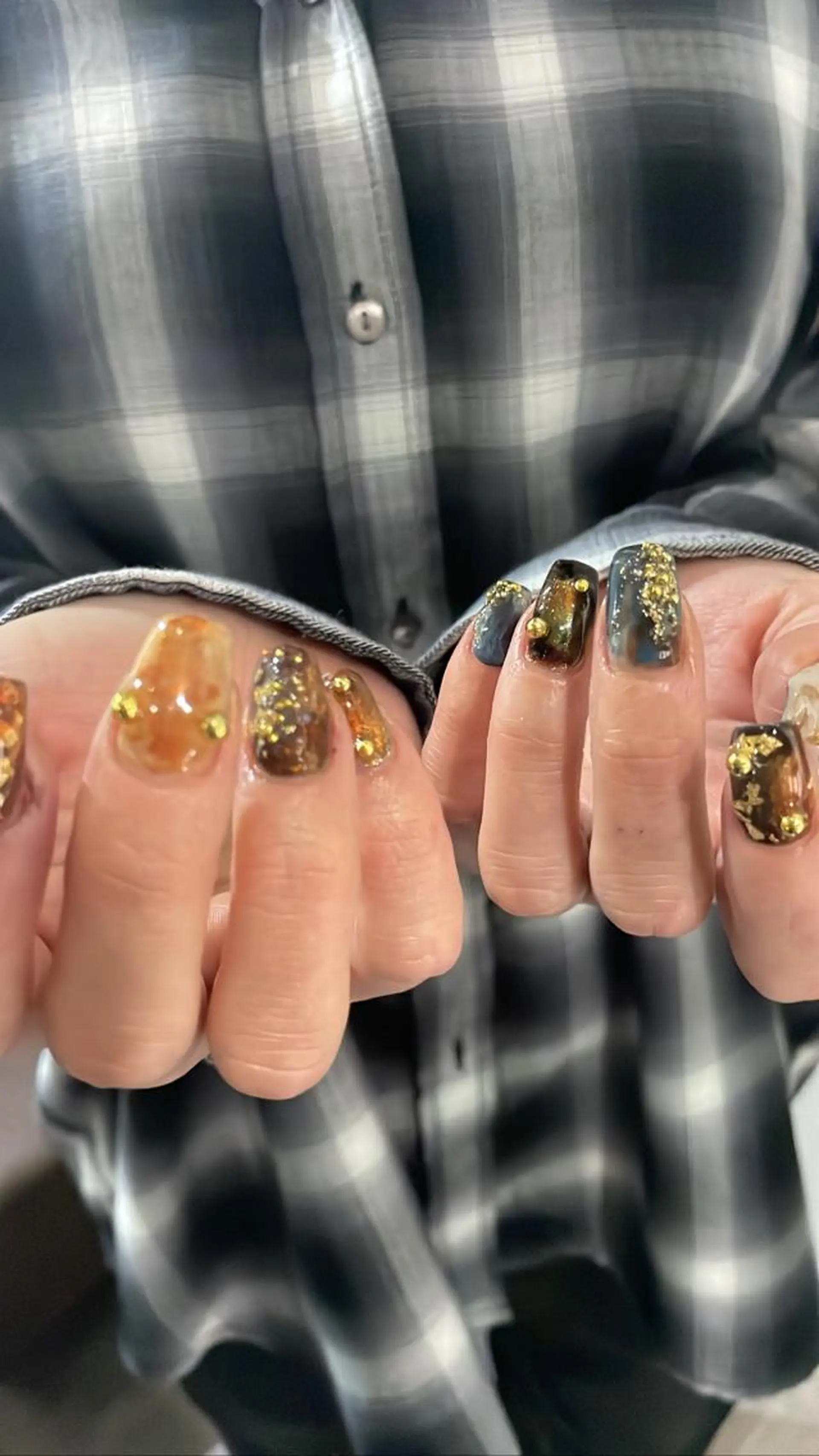 ネイル ハンドネイル joieange 難波店 藤谷ルディアのネイルデザイン