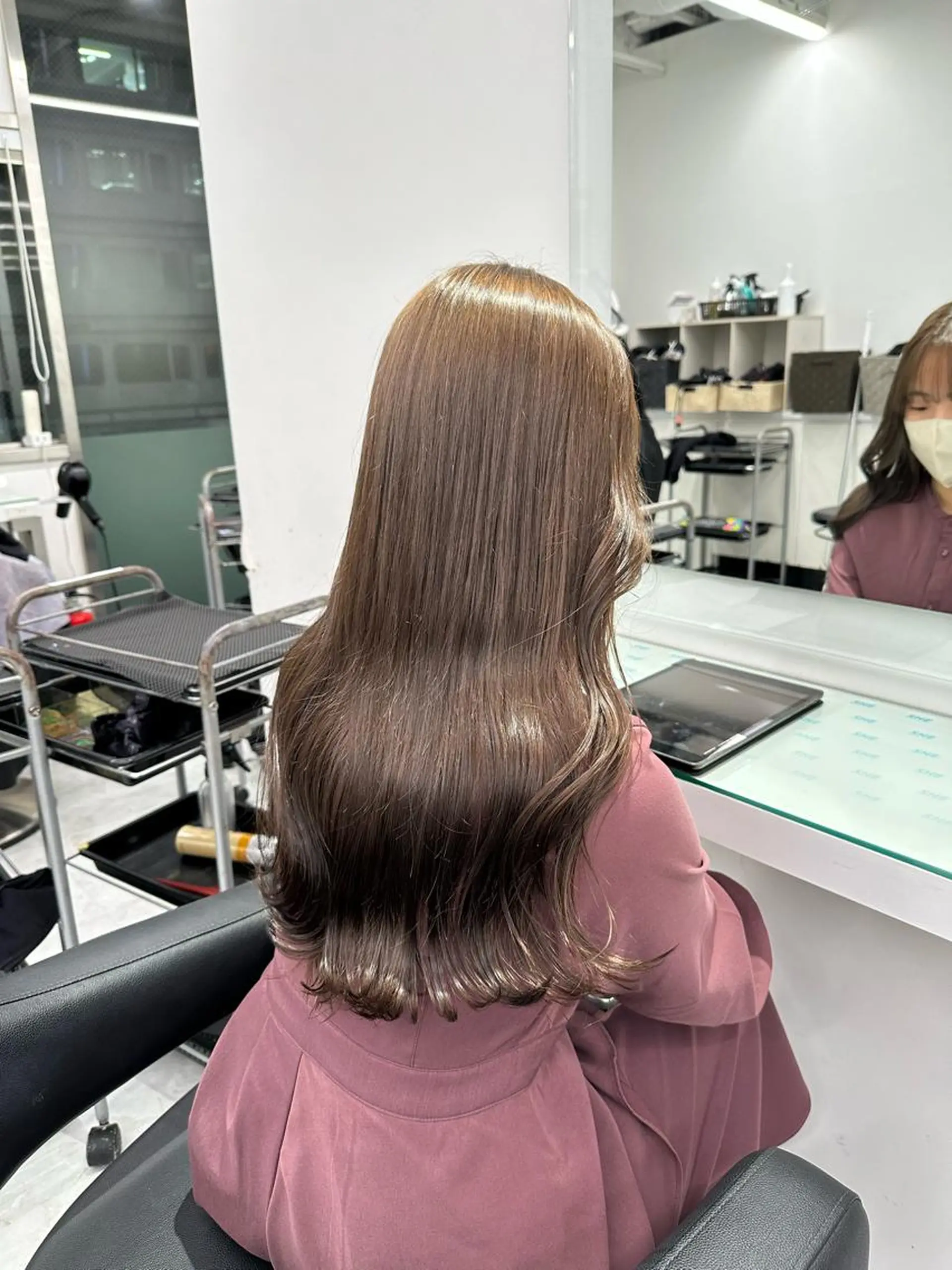 ロング カラー 韓国ヘア🇰🇷🎀 みきのヘアスタイル