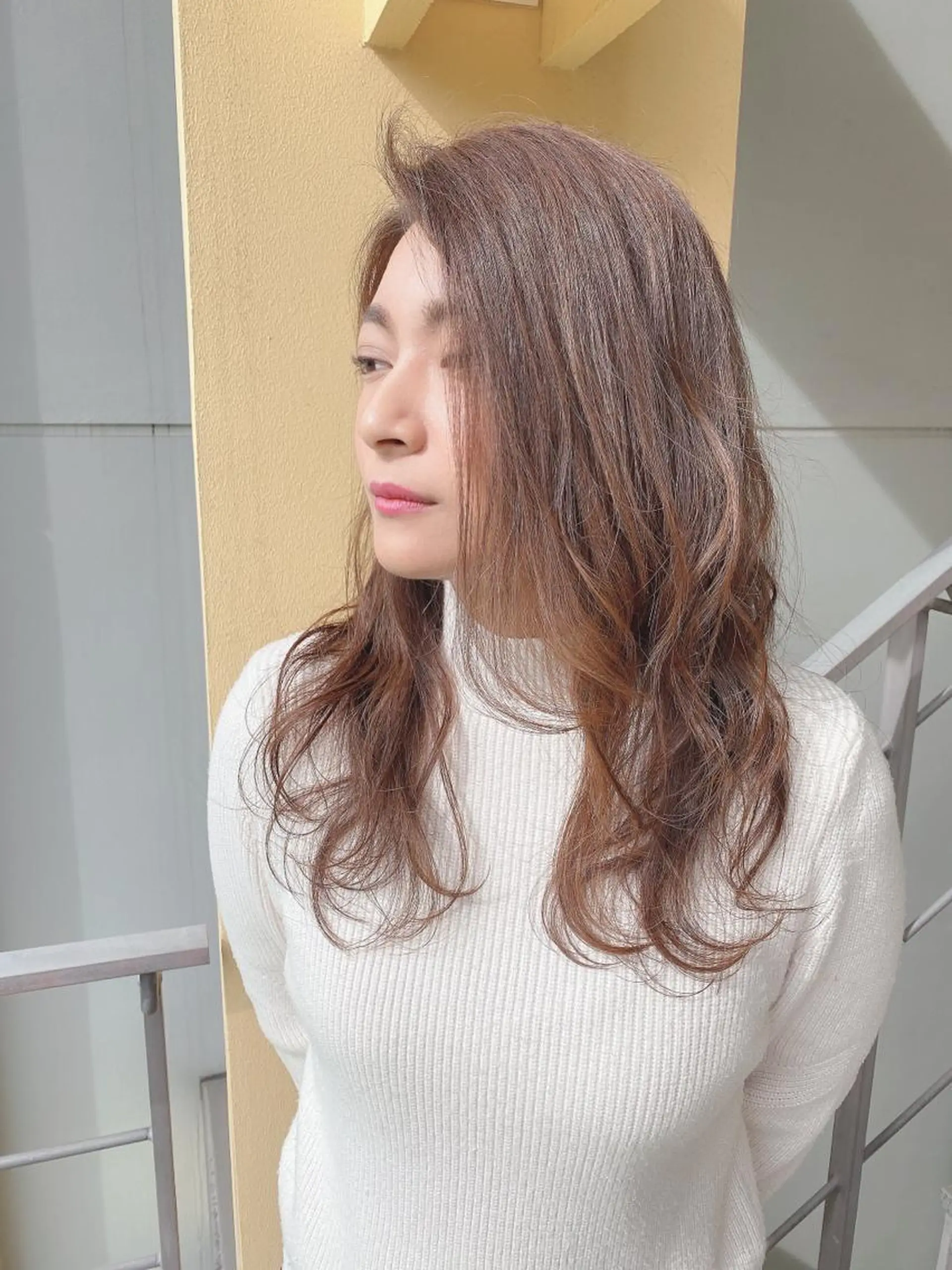 ロング カラー カット ヘアカラー トリートメント 🌟モテ髪ショート 🌟店長　津賀涼のヘアスタイル