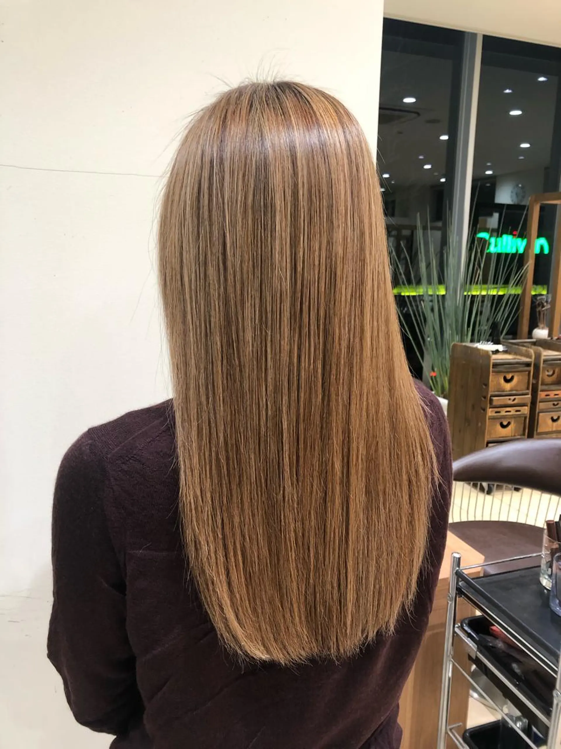 ロング 髪質改善 トリートメント 酸熱トリートメント 🌱艶髪カラー🌱 Karinのヘアスタイル