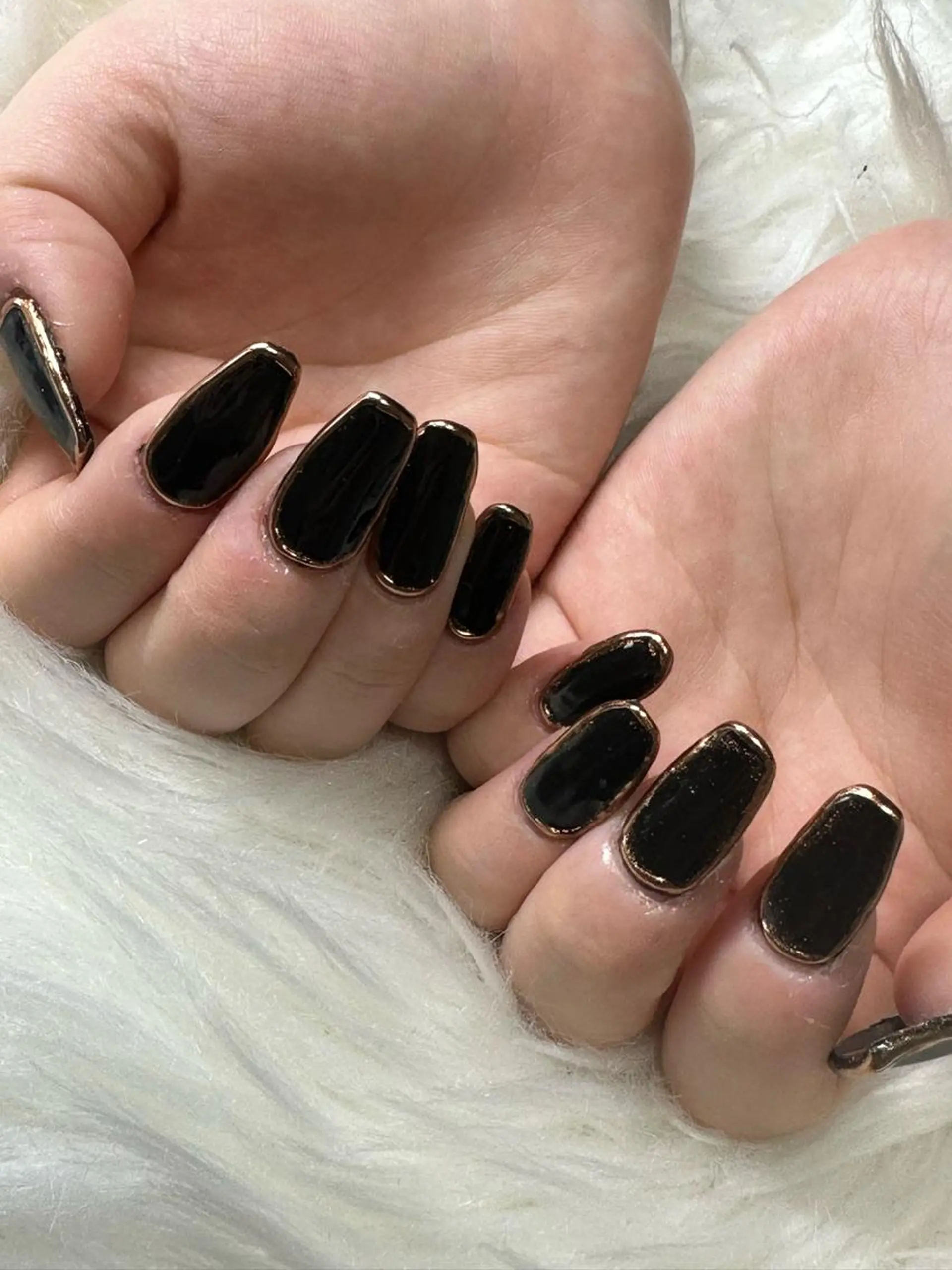 ネイル ミラーネイル ネイルケアサロン Campanulaのネイルデザイン