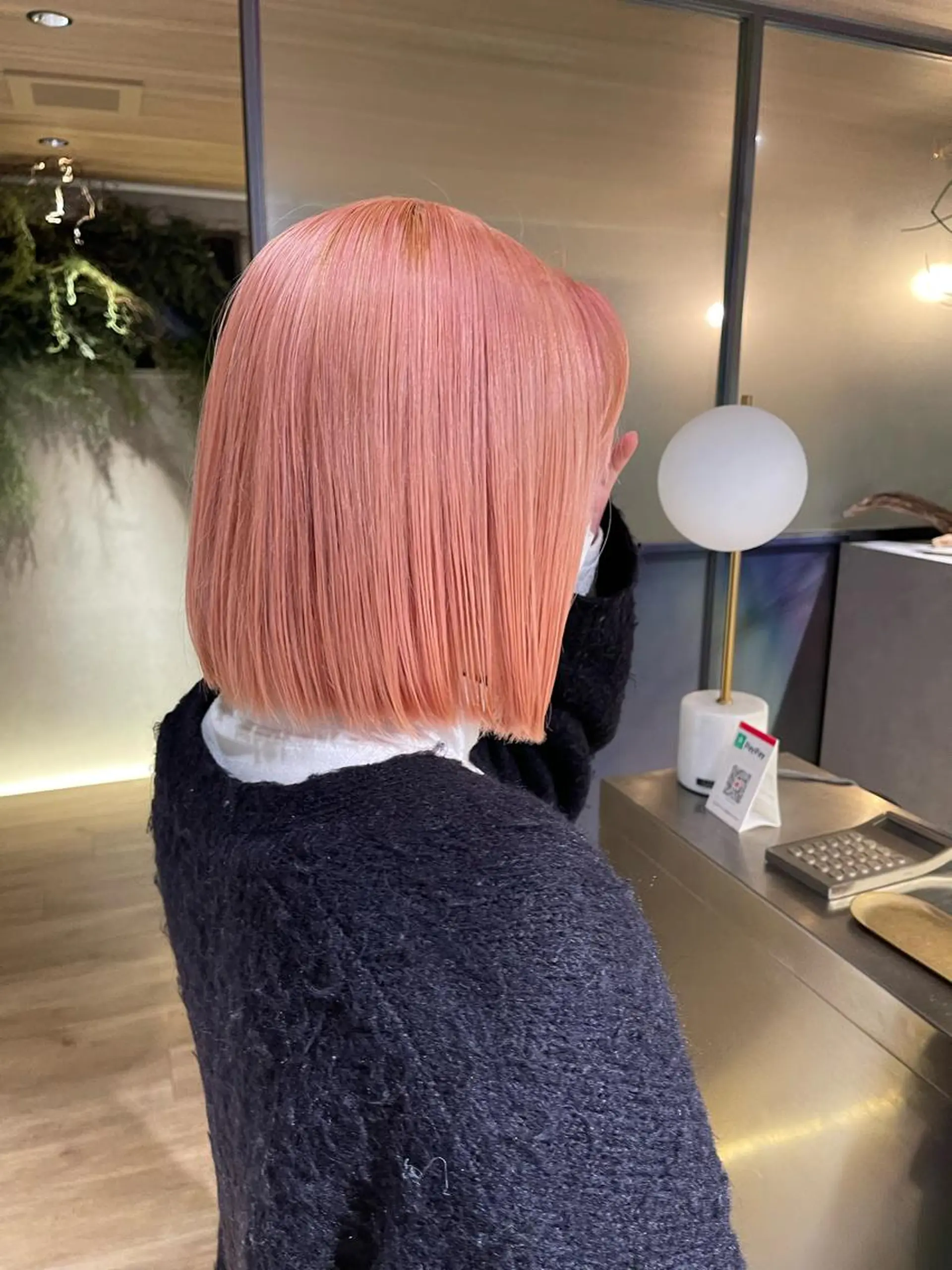 カラー 永田 優希のヘアスタイル