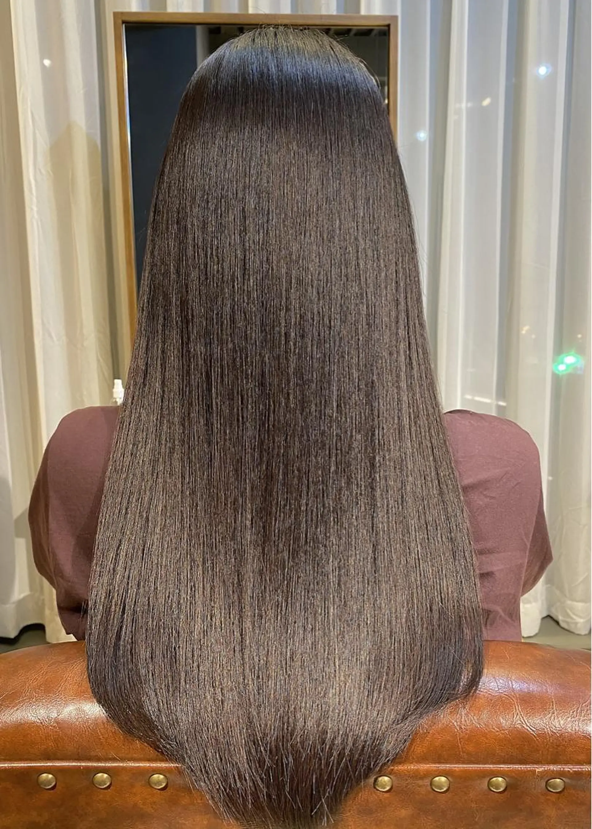 ロング カット ヘアカラー トリートメント 比嘉 翼のヘアスタイル