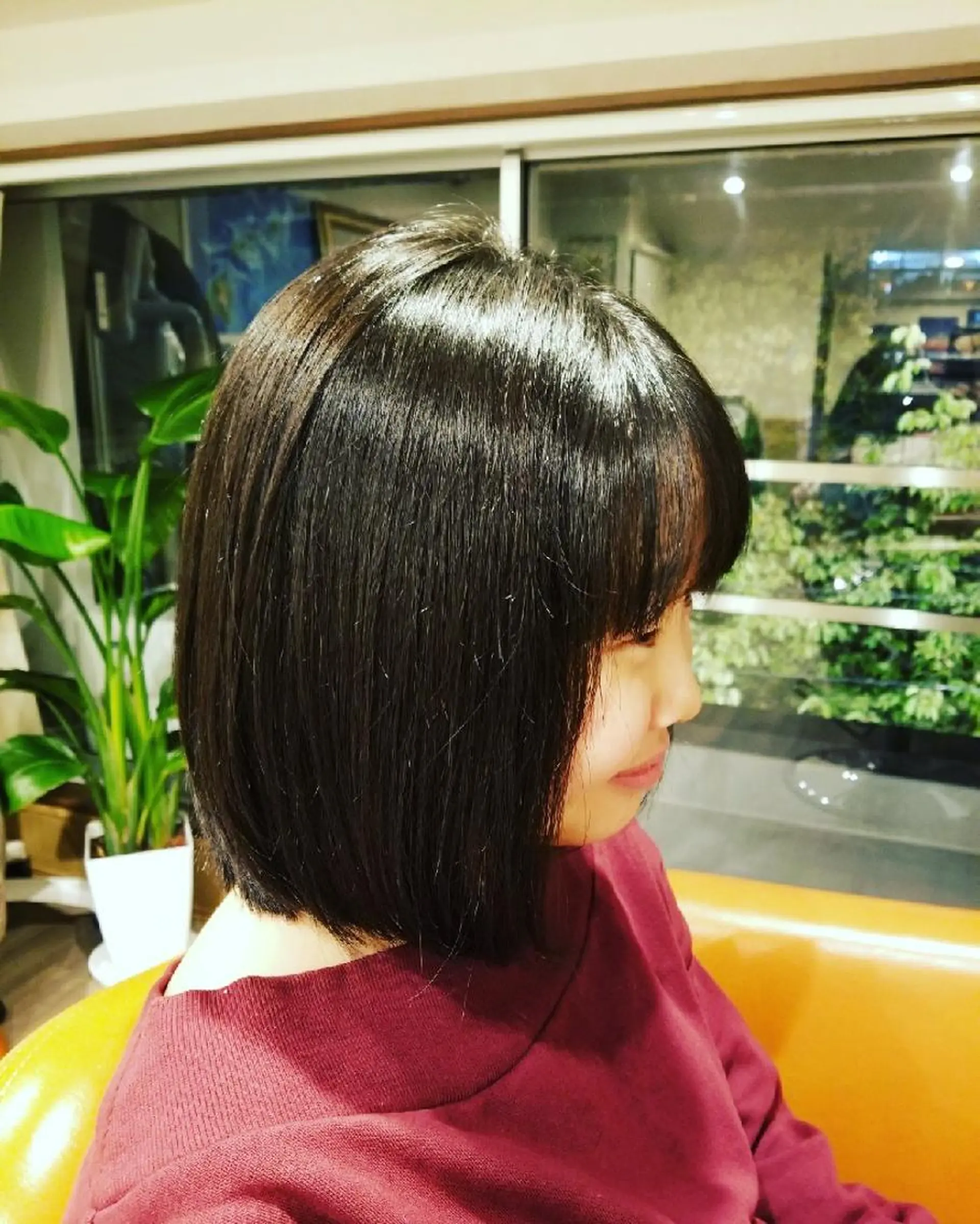 ミディアム ミディアムパーマ 縮毛矯正 カット ヘアカラー トリートメント spa hair  ark 富井直美のヘアスタイル