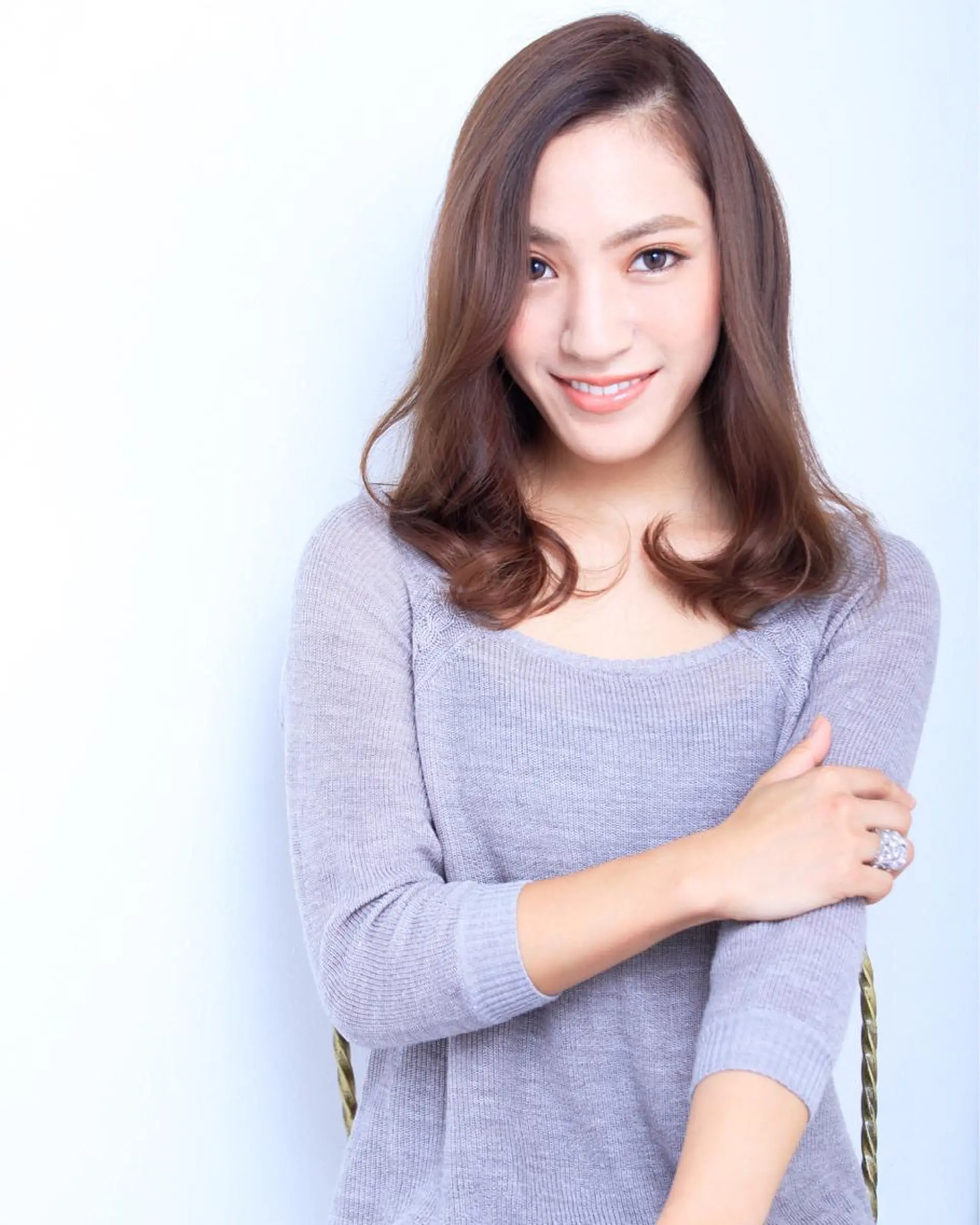 ミディアム パーマ 【髮質改善特化】 lic吉祥寺のヘアスタイル