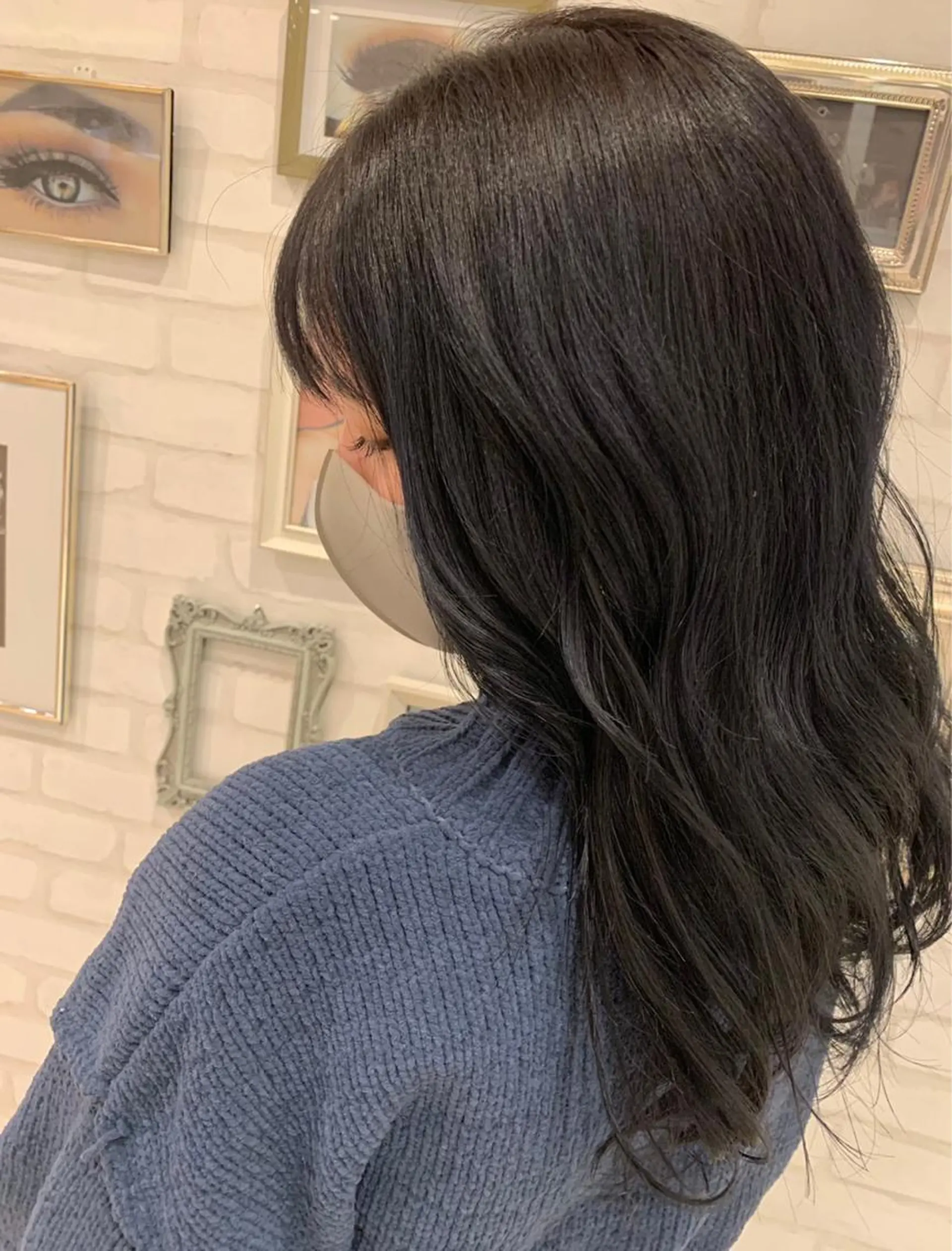 ロング 尾崎 優也のヘアスタイル