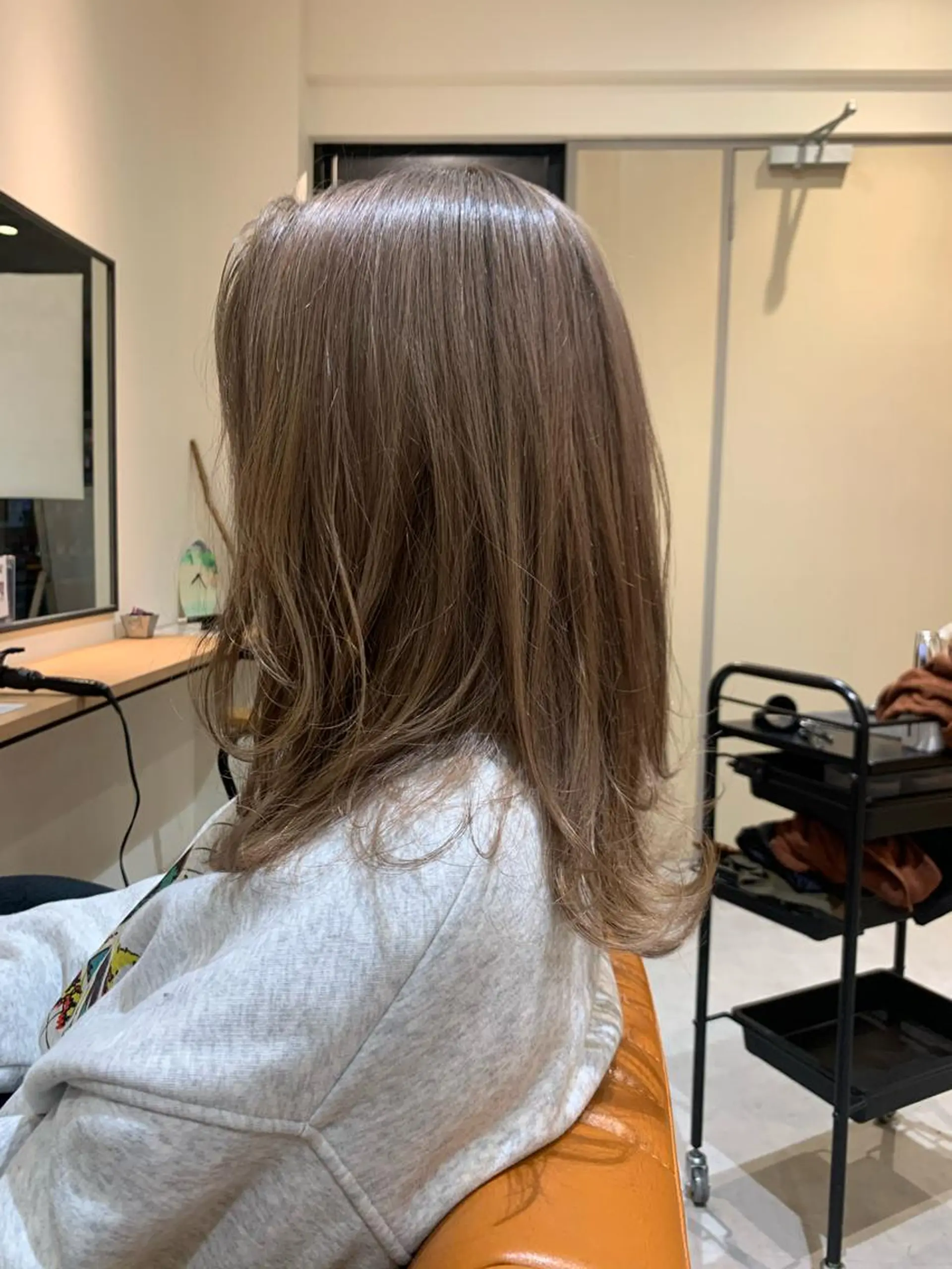 カラー ベージュカラー オーナースタイリスト 宗正淳志のヘアスタイル