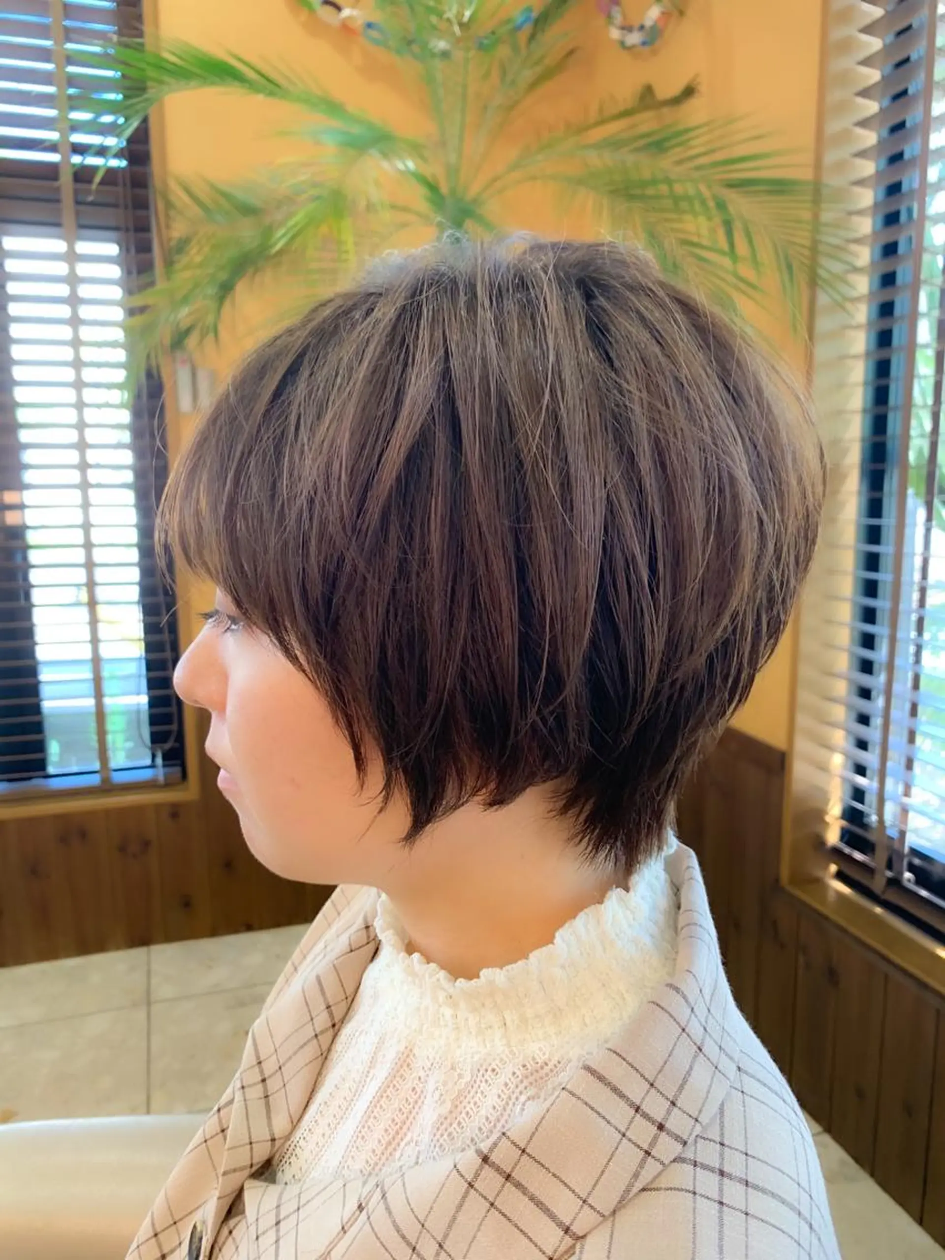 ショート カラー 縮毛矯正/髪質改善 飯田公祐のヘアスタイル