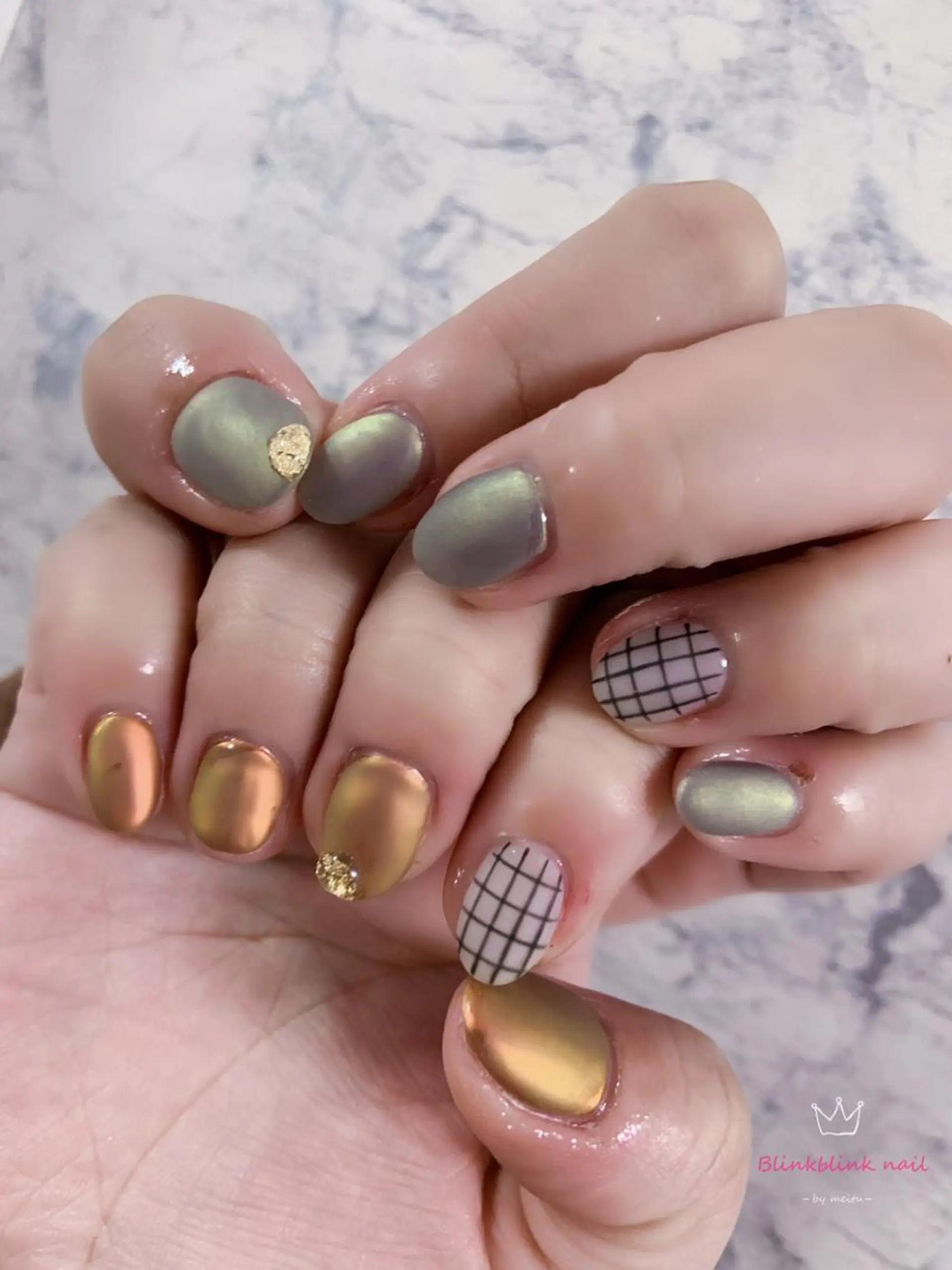 ミディアム ネイル Style Nailのネイルデザイン