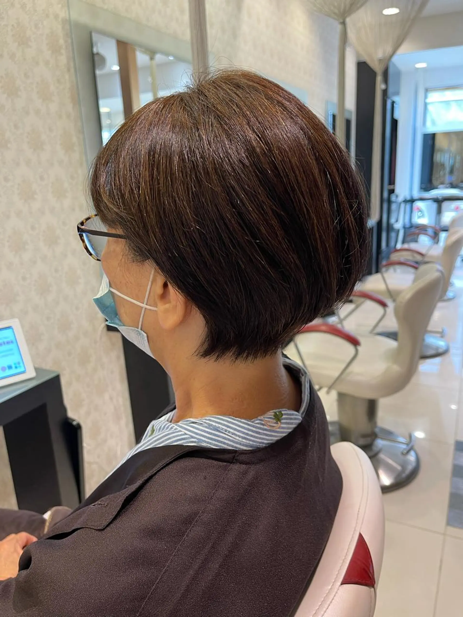 ショート カット 杉田 一浩のヘアスタイル