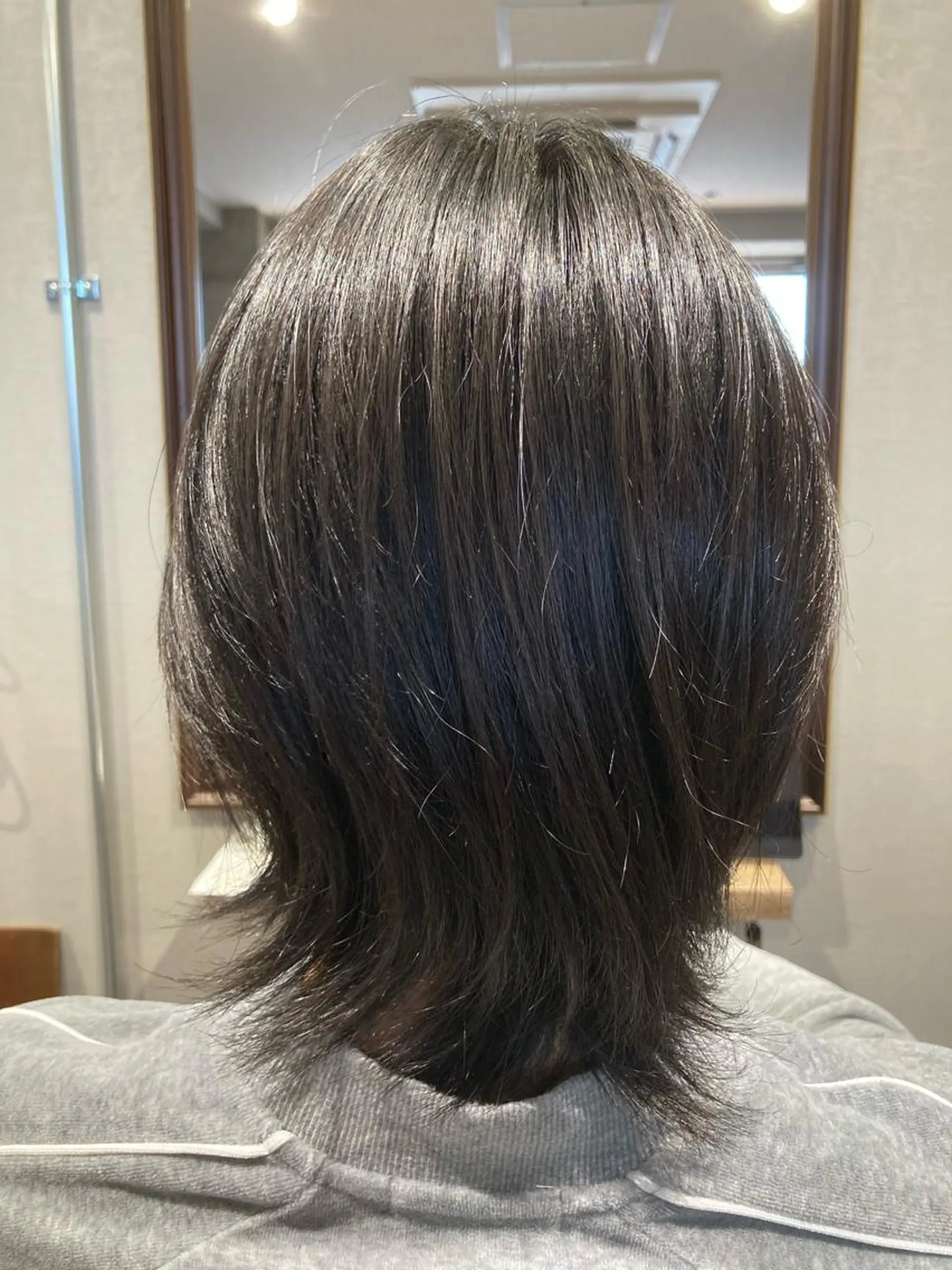 ミディアム カラー メンズ アディクシーカラー ブルーカラー 浅野 順一のヘアスタイル