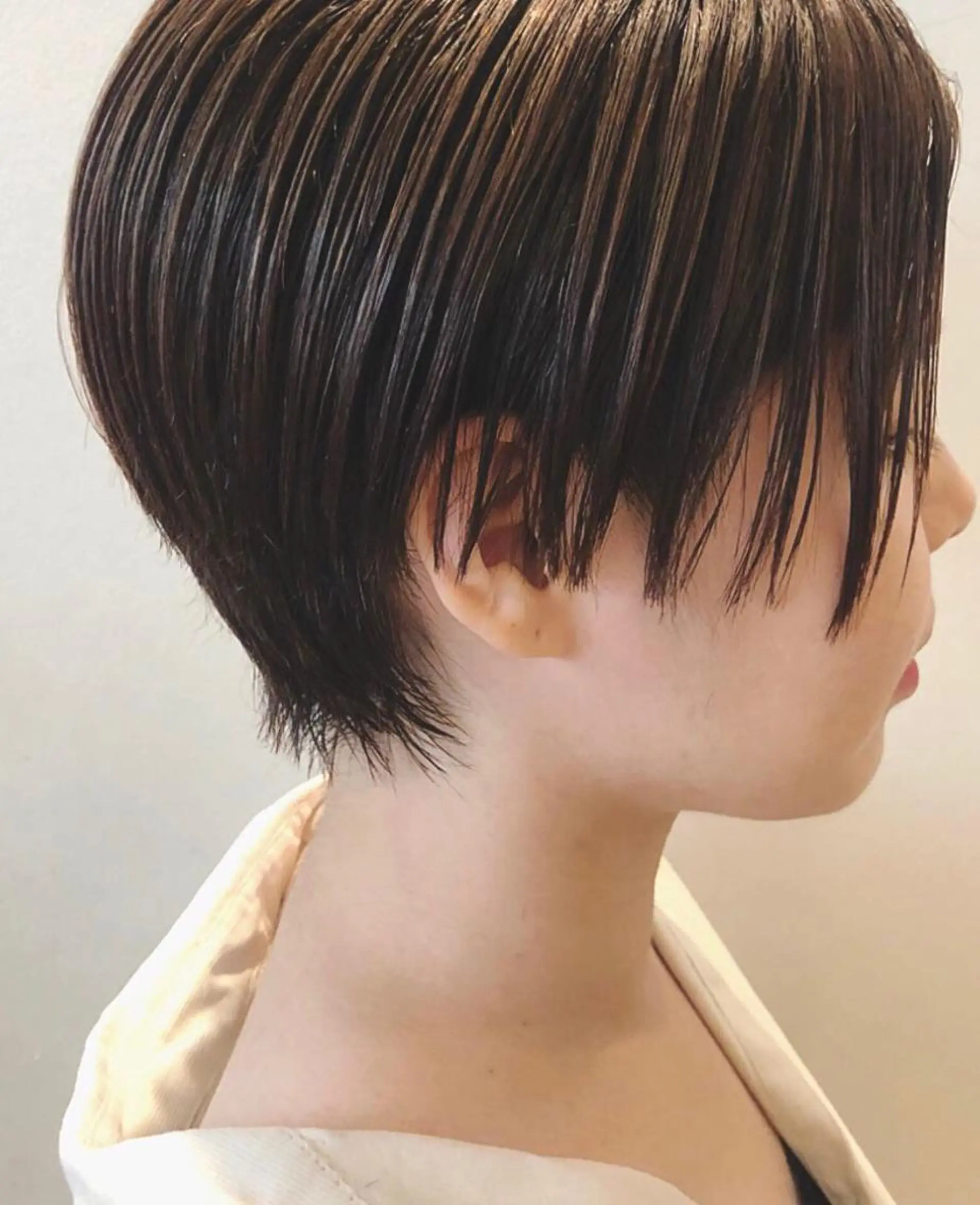 ショート カラー カット 縮毛矯正 ニシダヒカリ🌙 髪質改善×似合わせのヘアスタイル