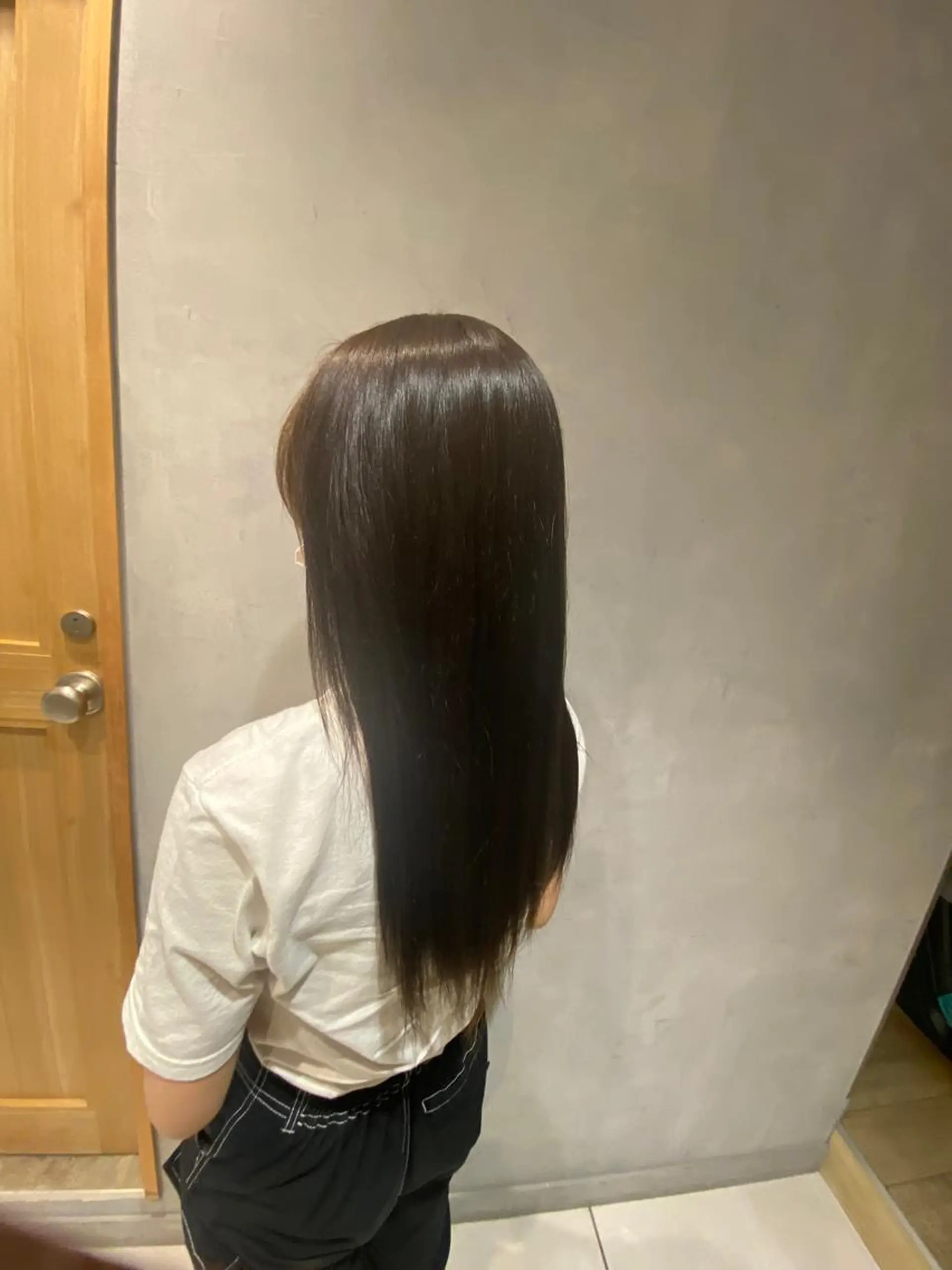 ロング ふじ ここなのヘアスタイル