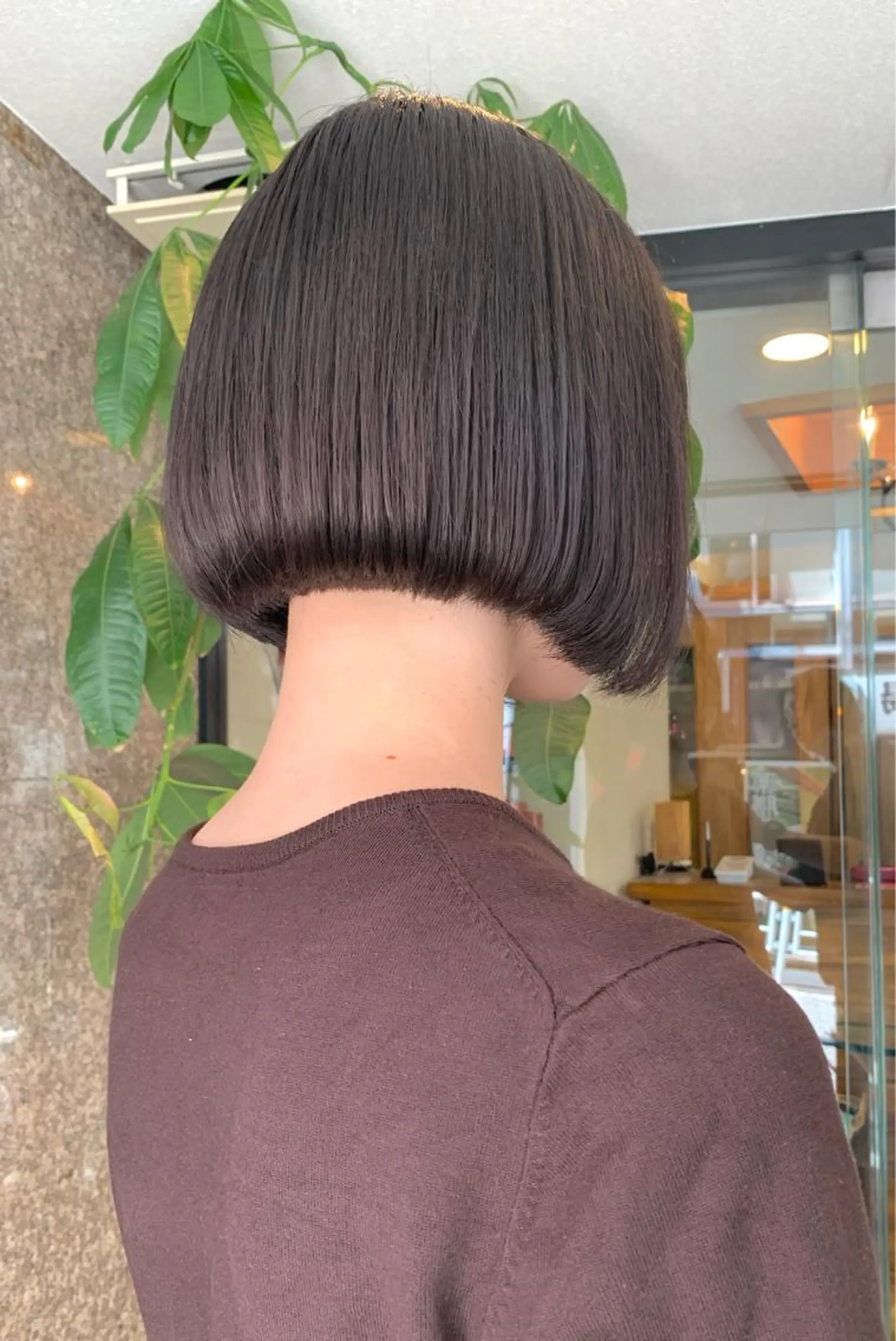 ショート カラー ボブ カット ヘアカラー トリートメント 矢野 晃平のヘアスタイル