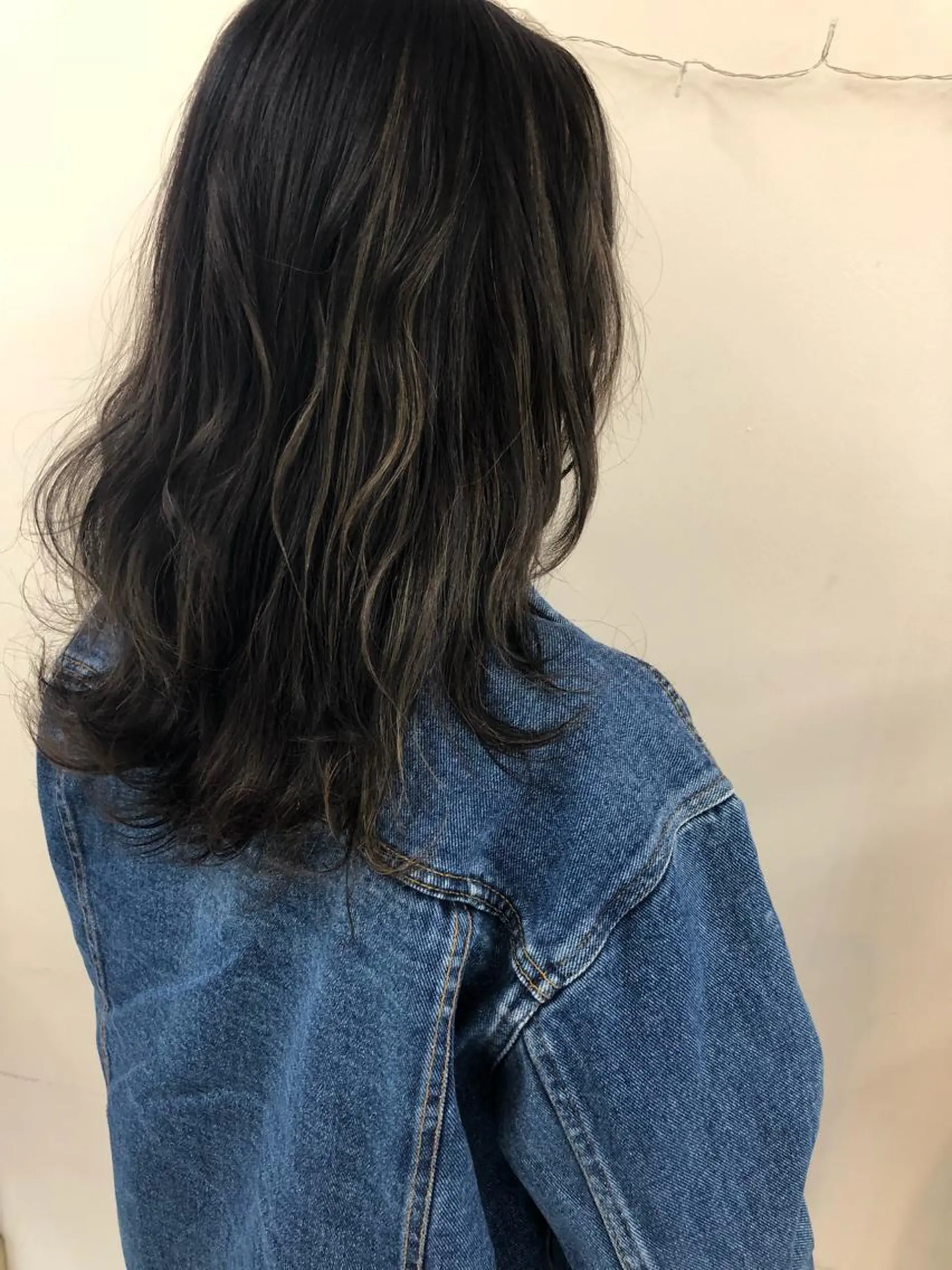 ロング カラー タナカ タクヤのヘアスタイル