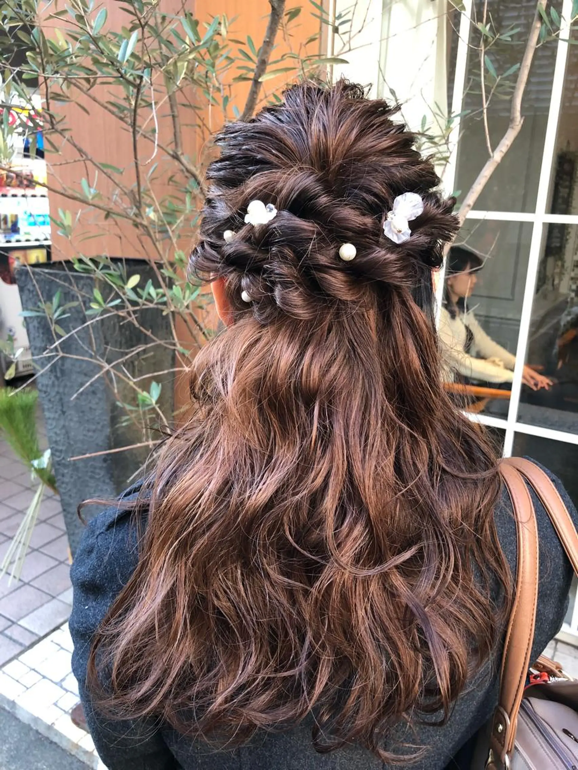 ロング ヘアアレンジ レイヤーカット✂️ 横浜No1♡下鳥翔子のヘアスタイル