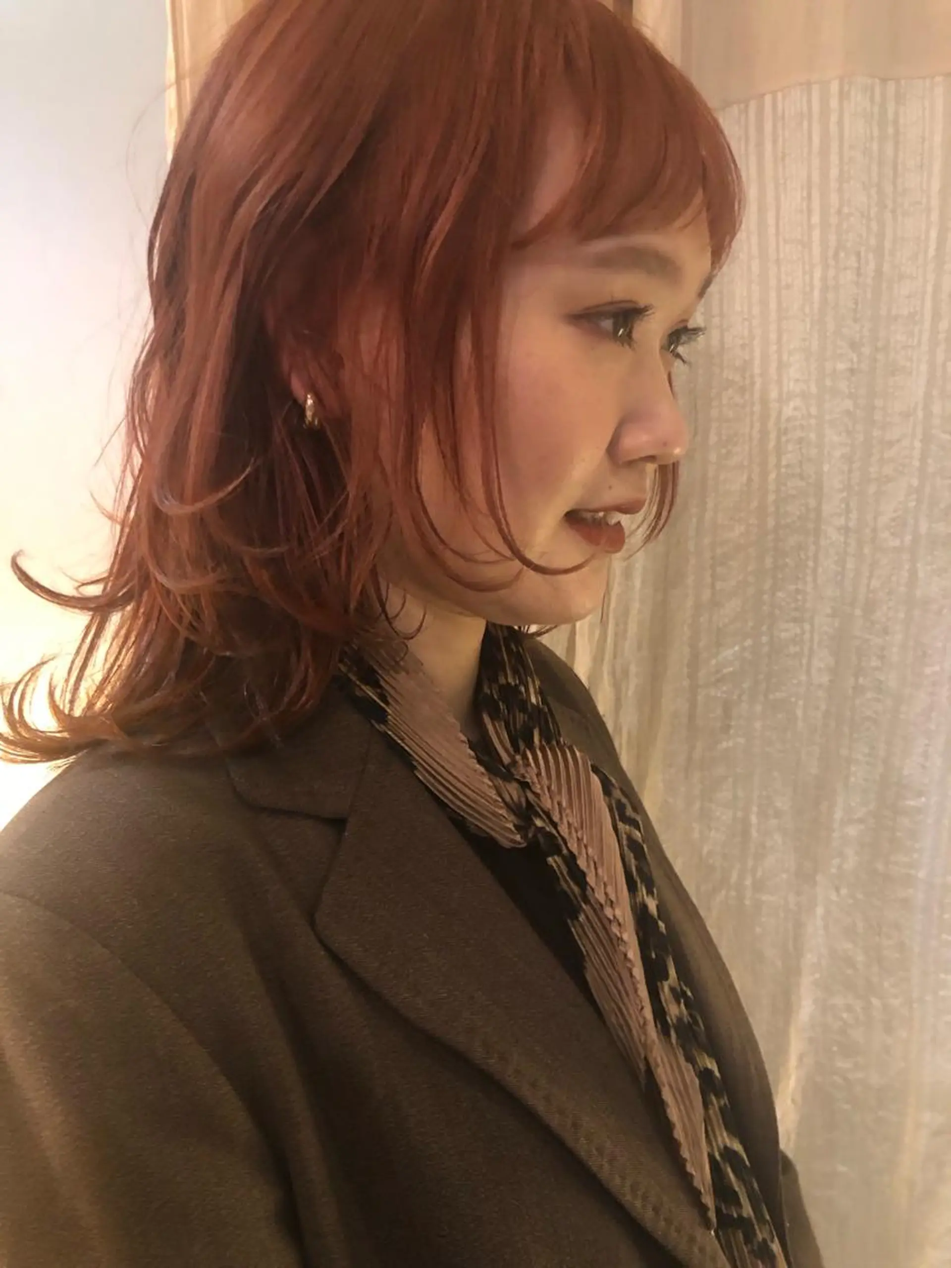 セミロング カラー eri kinjoのヘアスタイル