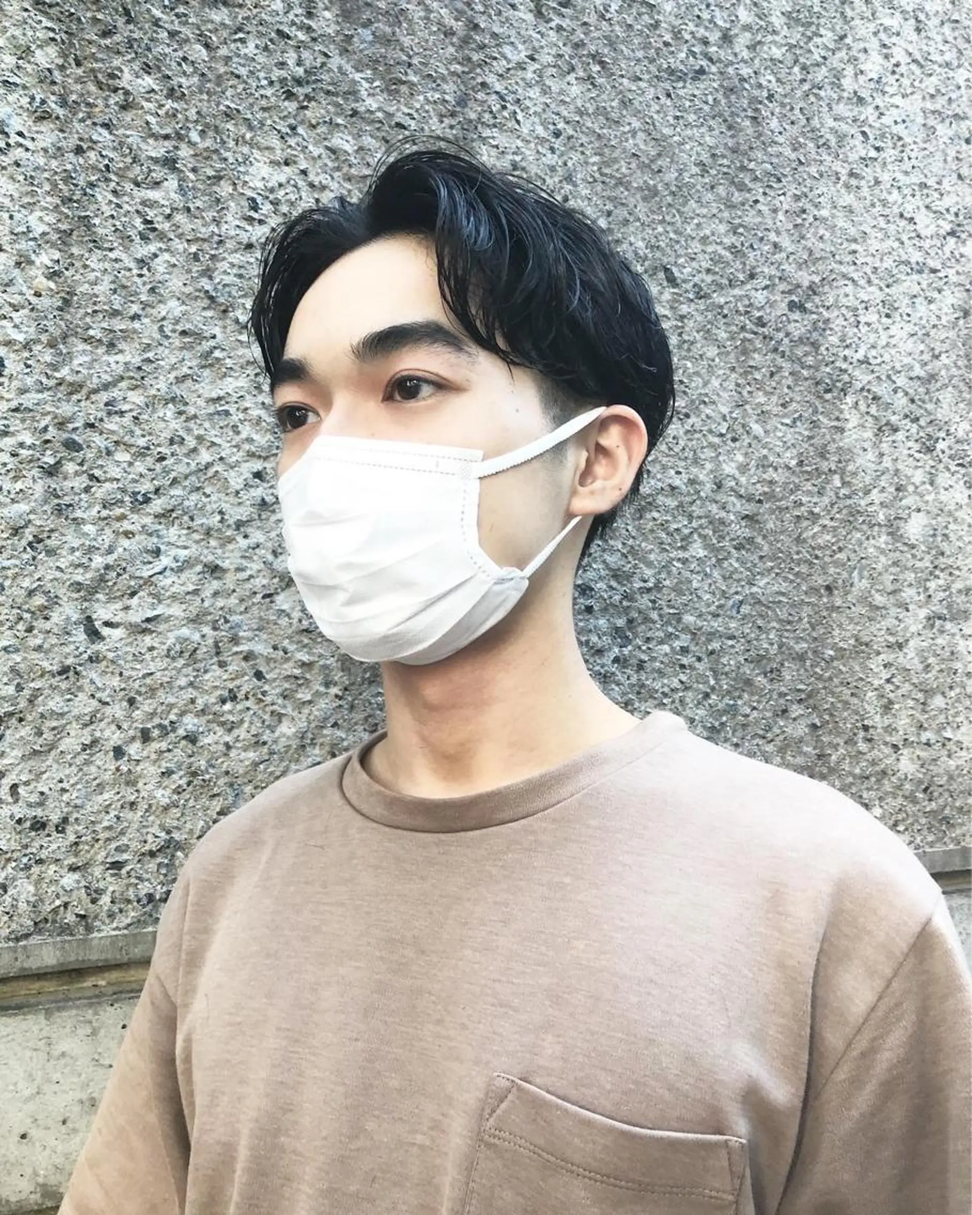 パーマ ヘアアレンジ メンズ センターパート メンズパーマ カット パーマ トリートメント ヘアセット メンズ特化✂️栗原 侑也のヘアスタイル