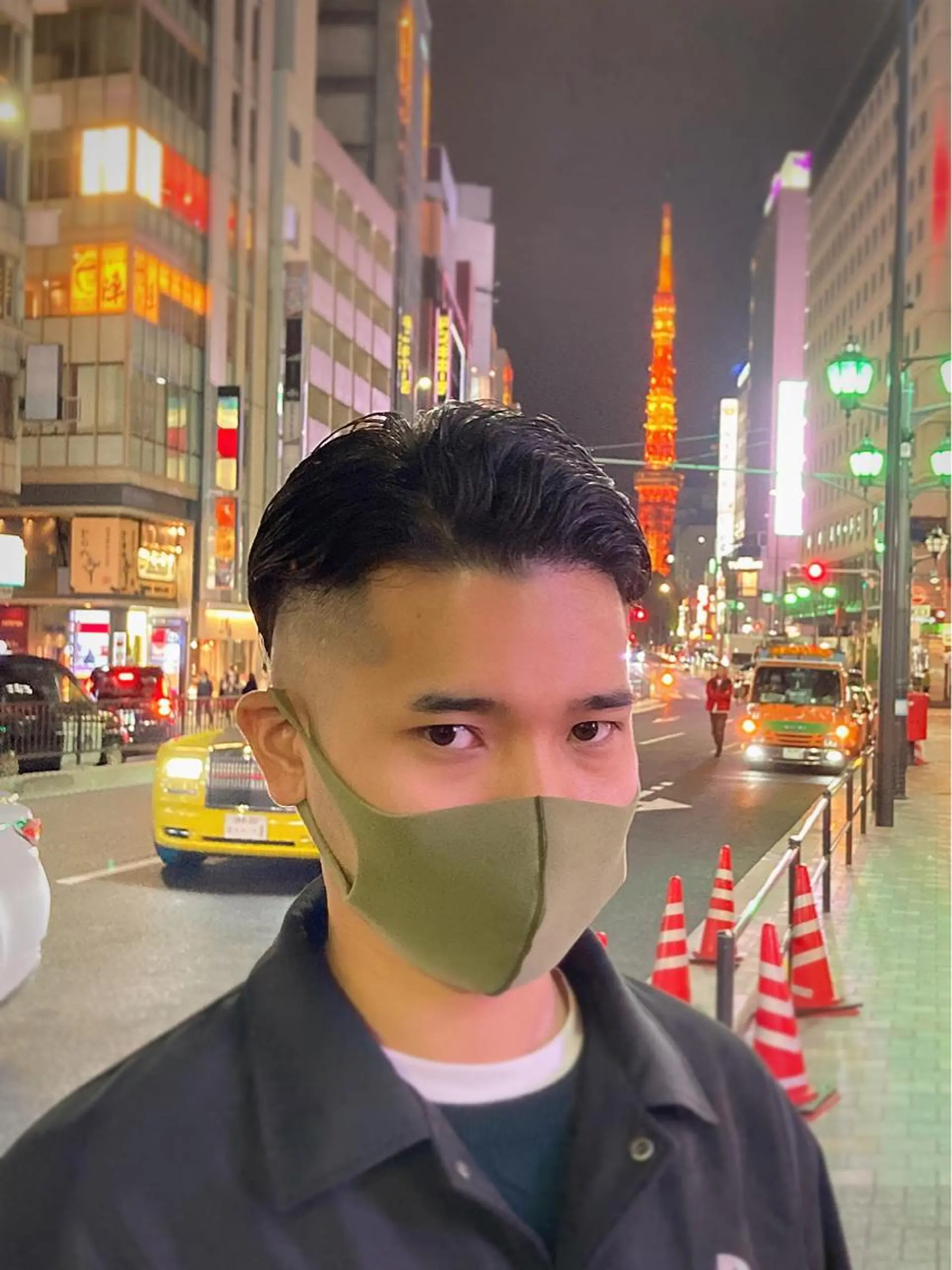 ショート パーマ メンズ 店長💈山田竜太 BARBERのヘアスタイル