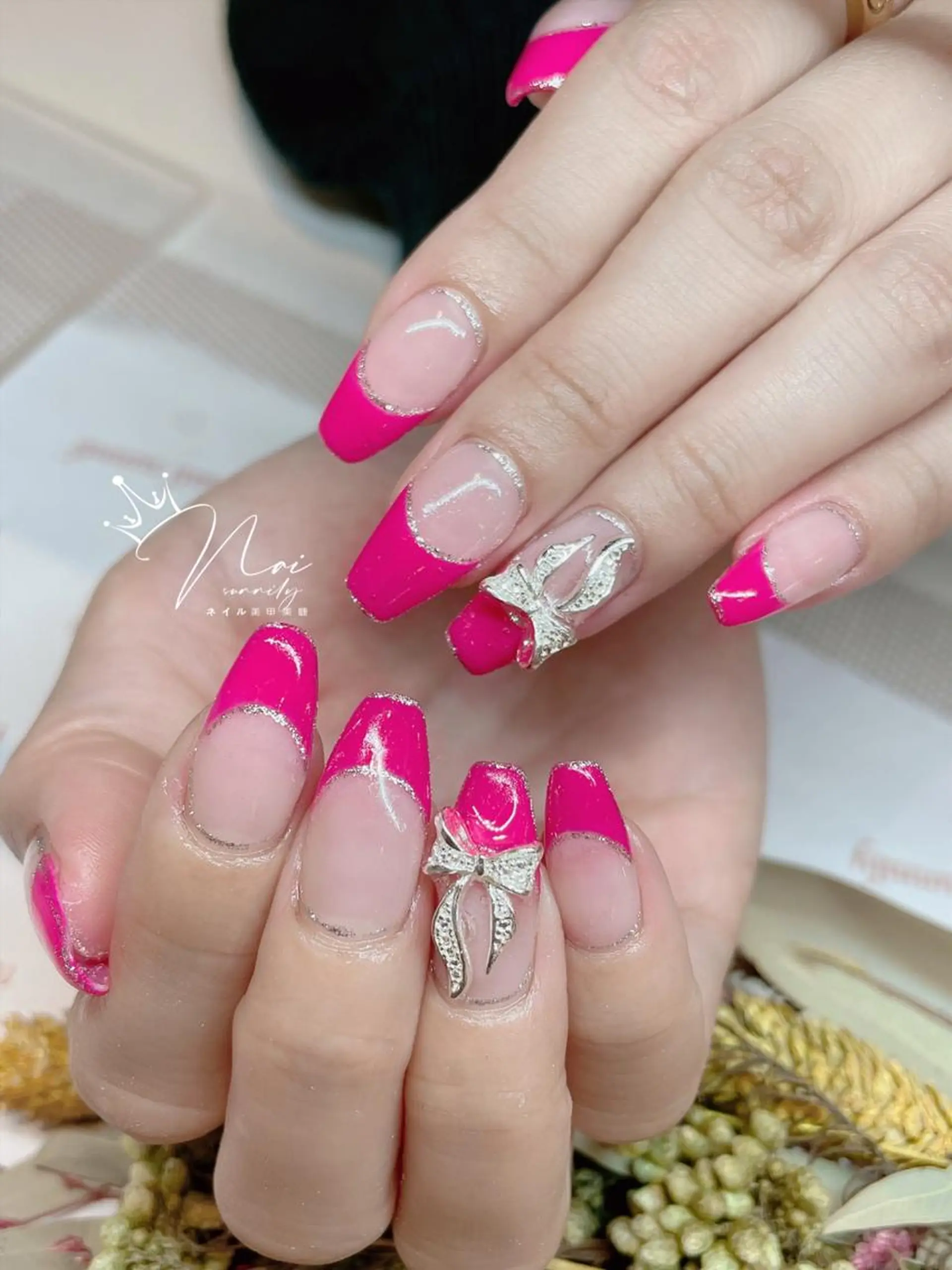 ネイル 長さだし専門店 M2　rikaのネイルデザイン