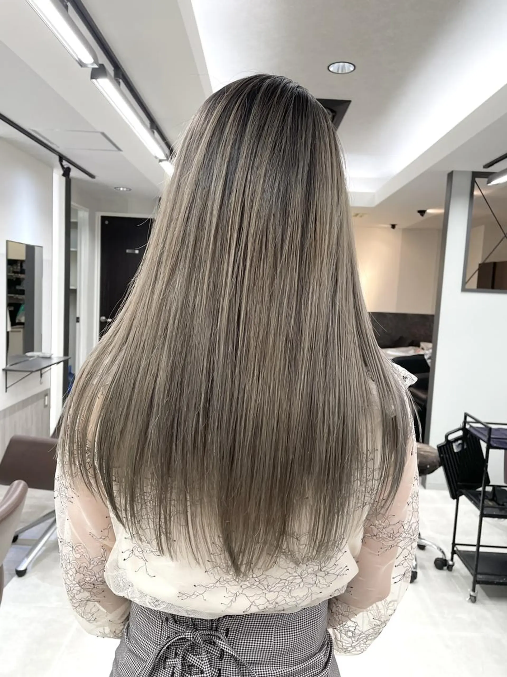 ロング カット ヘアカラー トリートメント JILL by GiseL/天神のヘアスタイル