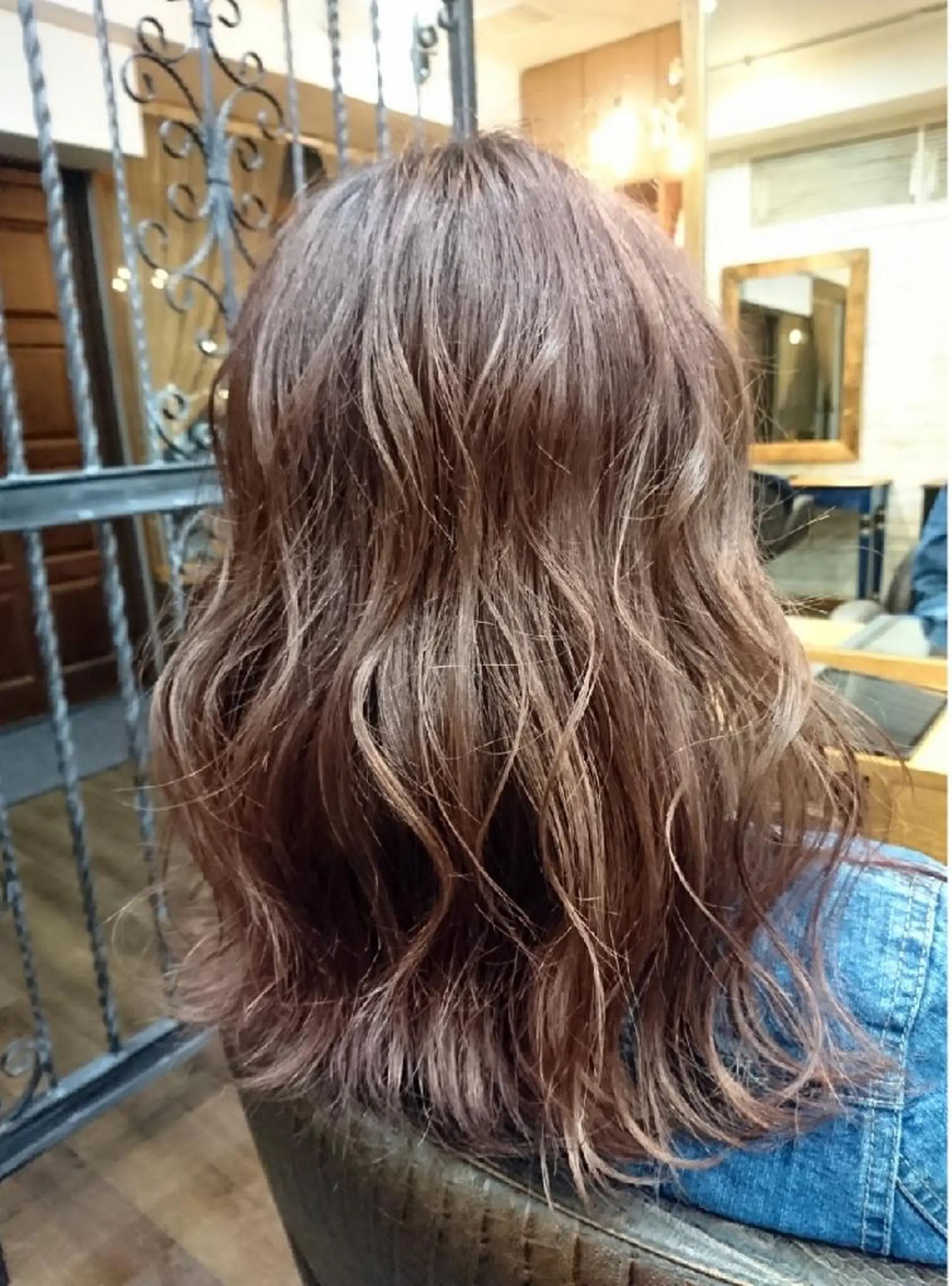 ロング カラー パーマ ヘアアレンジ メンズ メンズハイライト グラデーションカラー ハイライトカラー ハイライト まとまり💯悩み改善 ★松本尚弥★店長のヘアスタイル