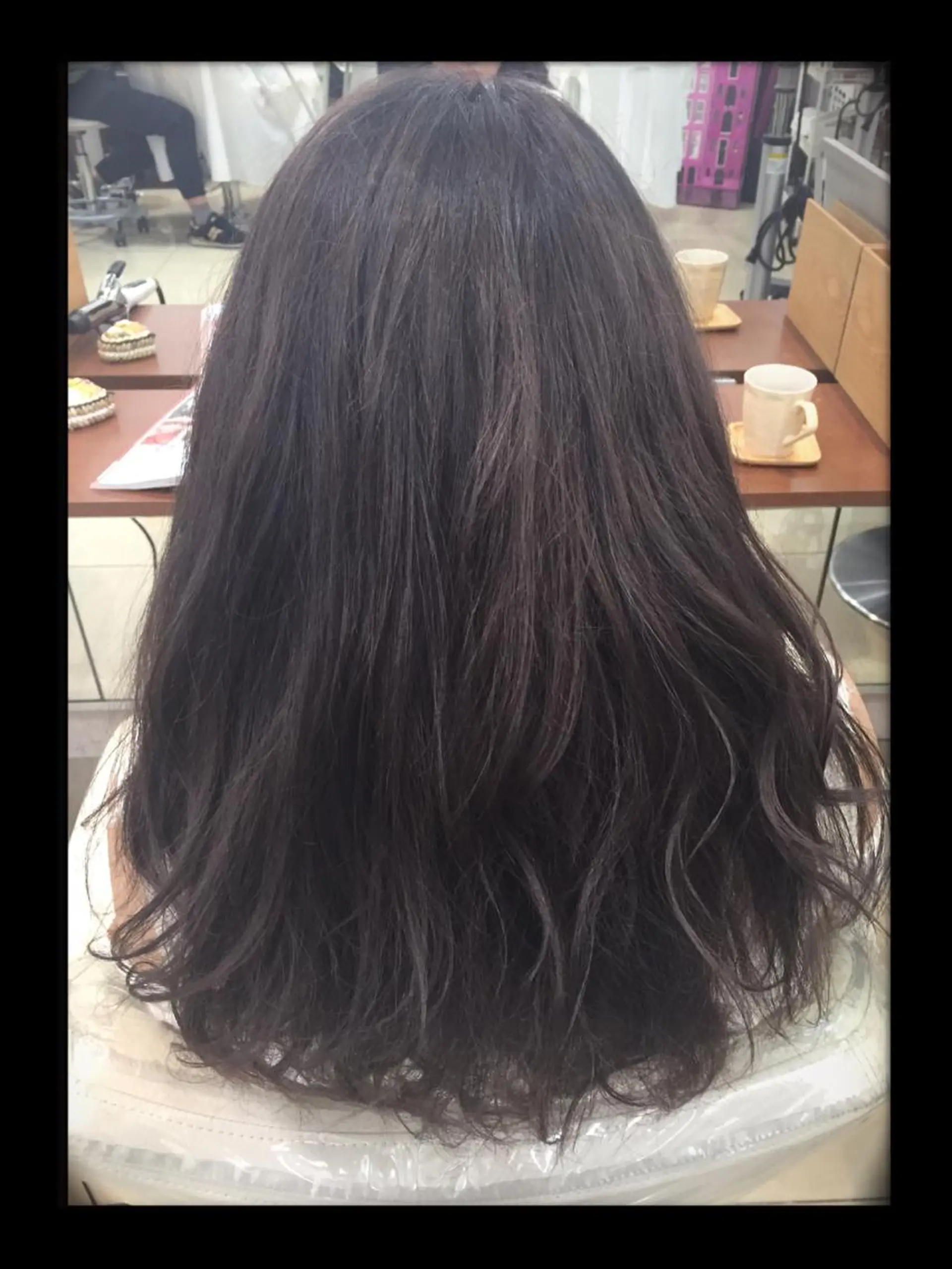 ロング カラー ヘアアレンジ ダークグレー ダークグレージュ グレージュ 外国人風カラー メンズパーマ特化/ メッシュ/薫/店長のヘアスタイル