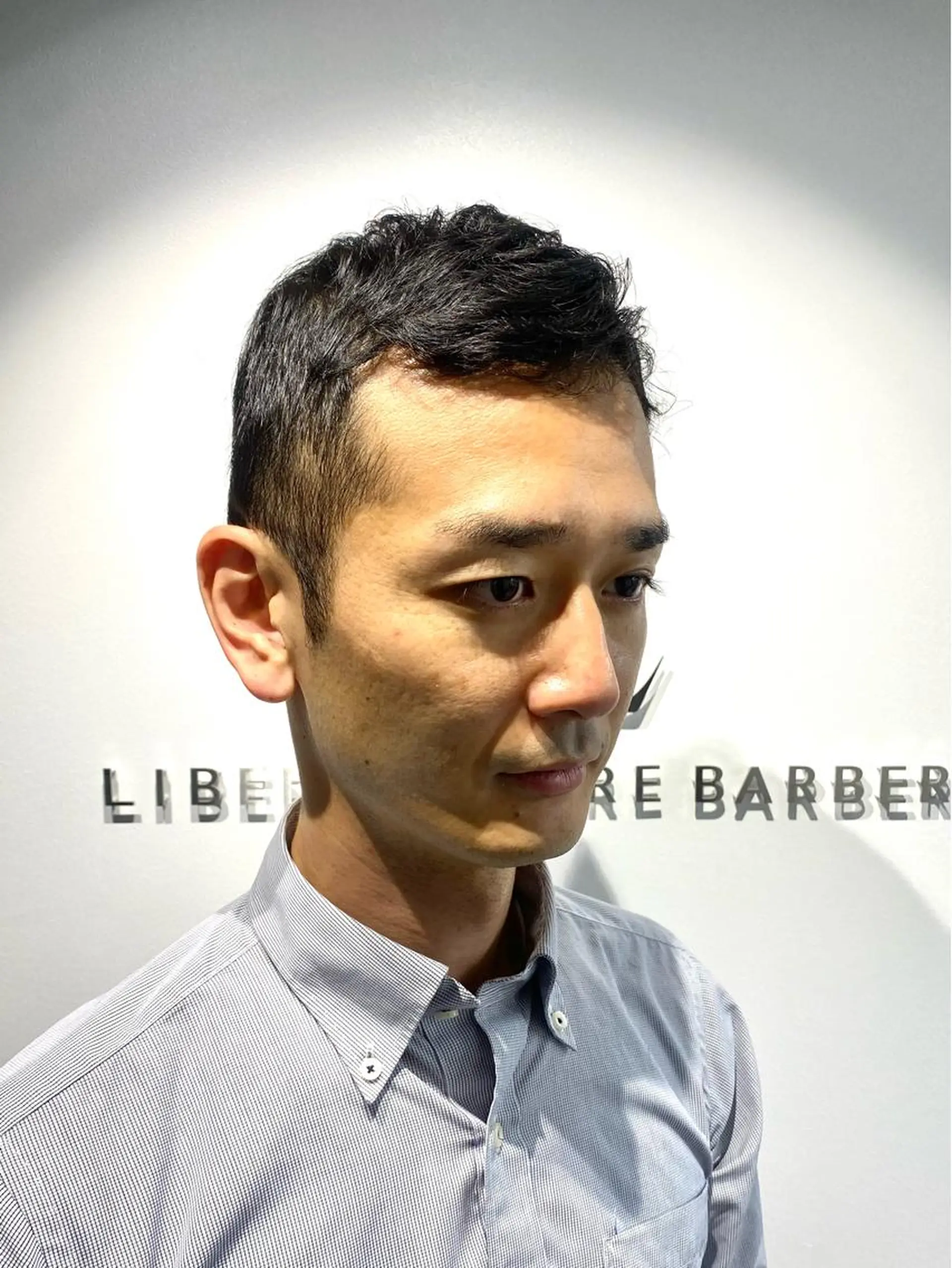 ショート メンズ ビジネス フェードカット モヒカン マッシュ メンズショート カット HANA ハナのヘアスタイル