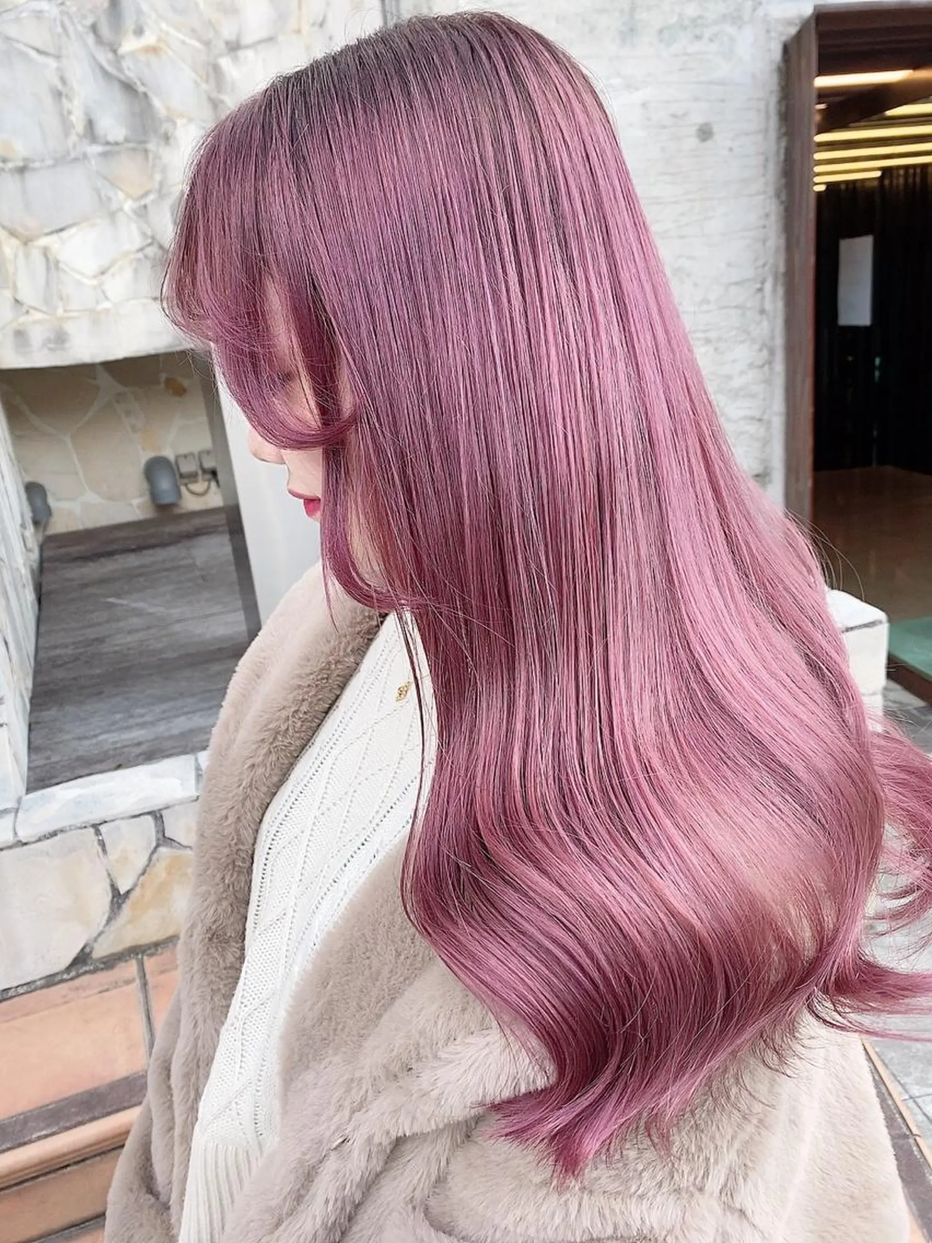 ロング カラー ヘアアレンジ メンズ キッズ メンズブリーチ アッシュ ベージュカラー ブリーチ ブラウンカラー ヘアカラー トリートメント ヘアセット 💟Chloe原宿店 🩶ハイトーンのヘアスタイル