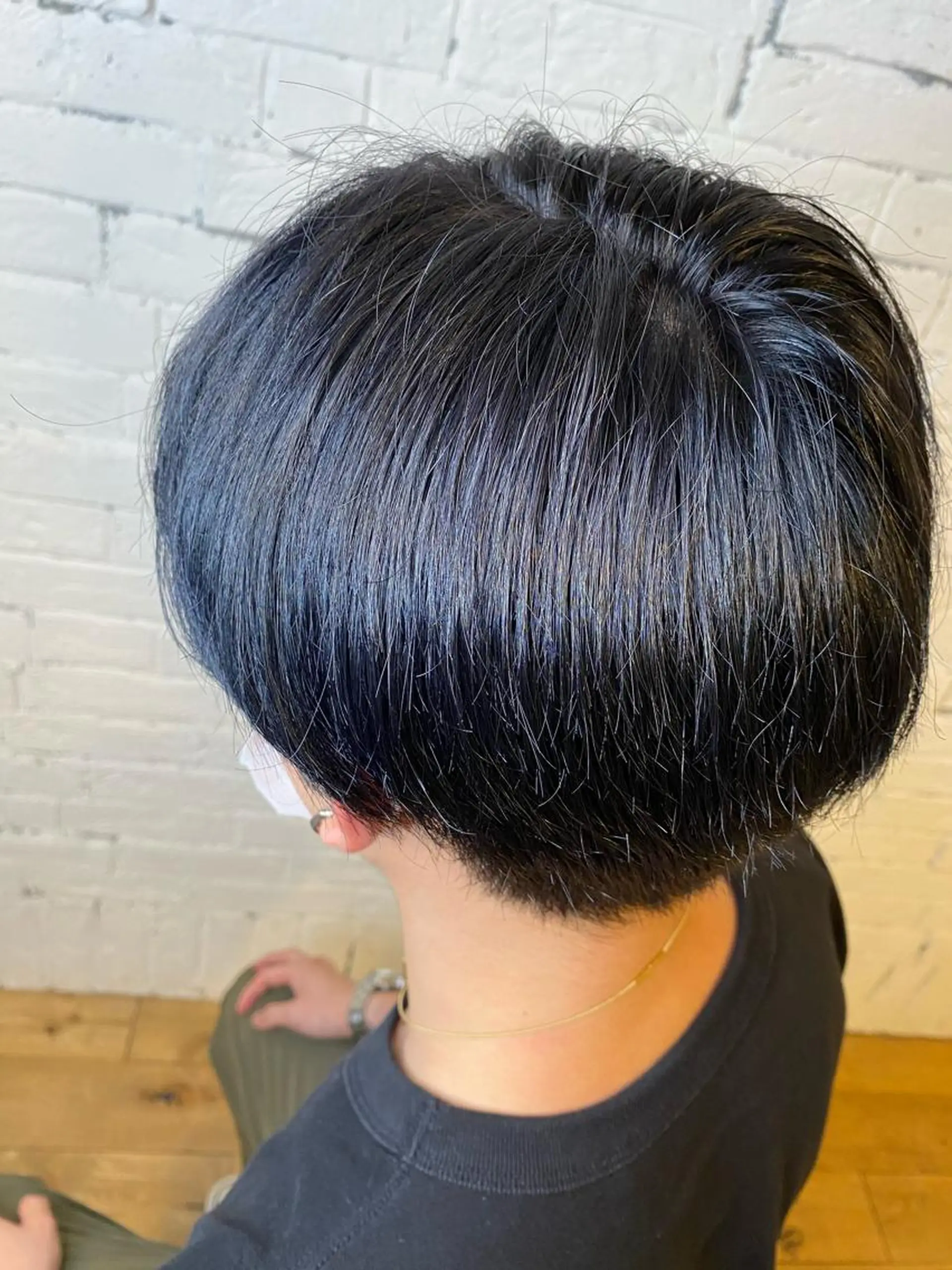 カラー 前田 輝のヘアスタイル